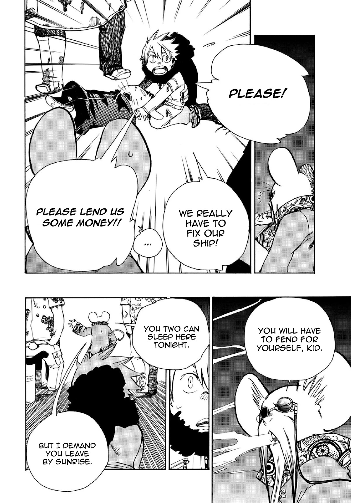 Robo to Usakichi Chapter 3 page 27 - Chapter 3: Corona Familia: The Man-Made Planet