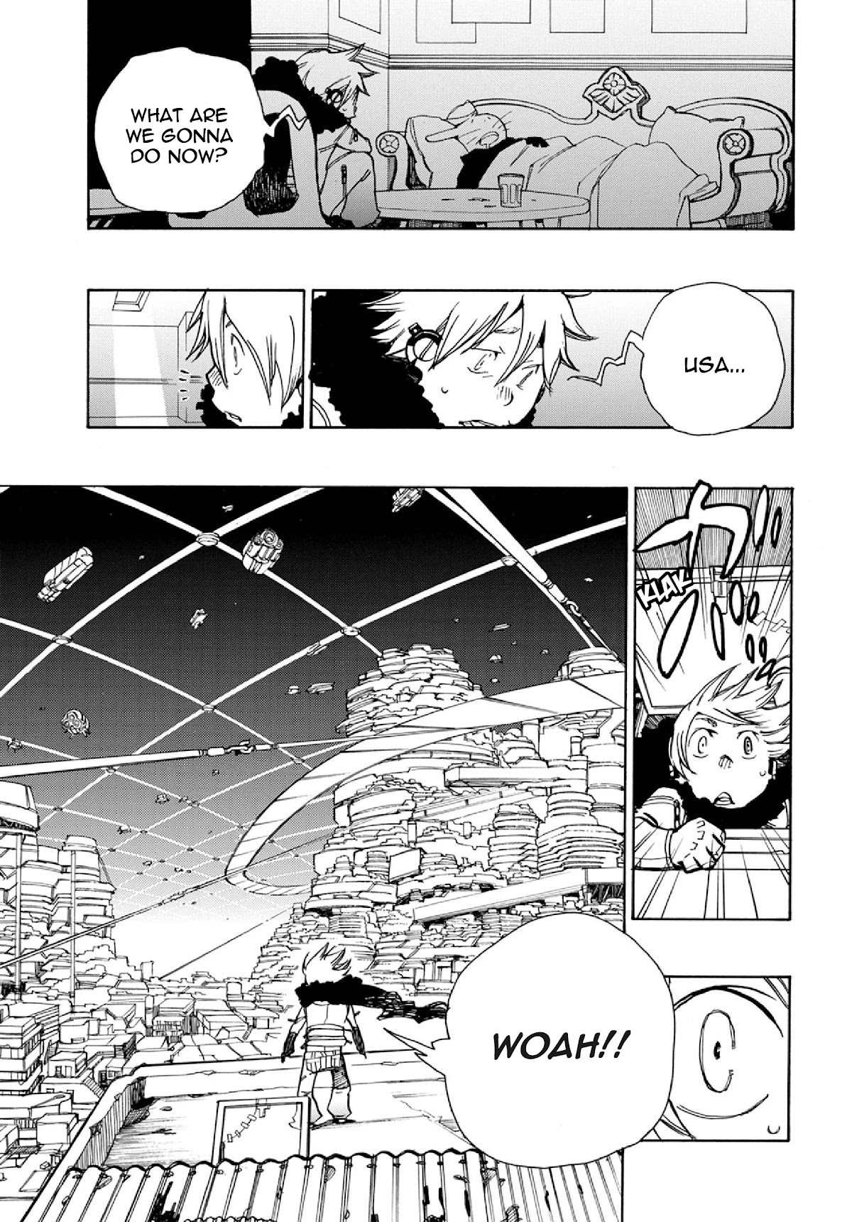 Robo to Usakichi Chapter 3 page 28 - Chapter 3: Corona Familia: The Man-Made Planet