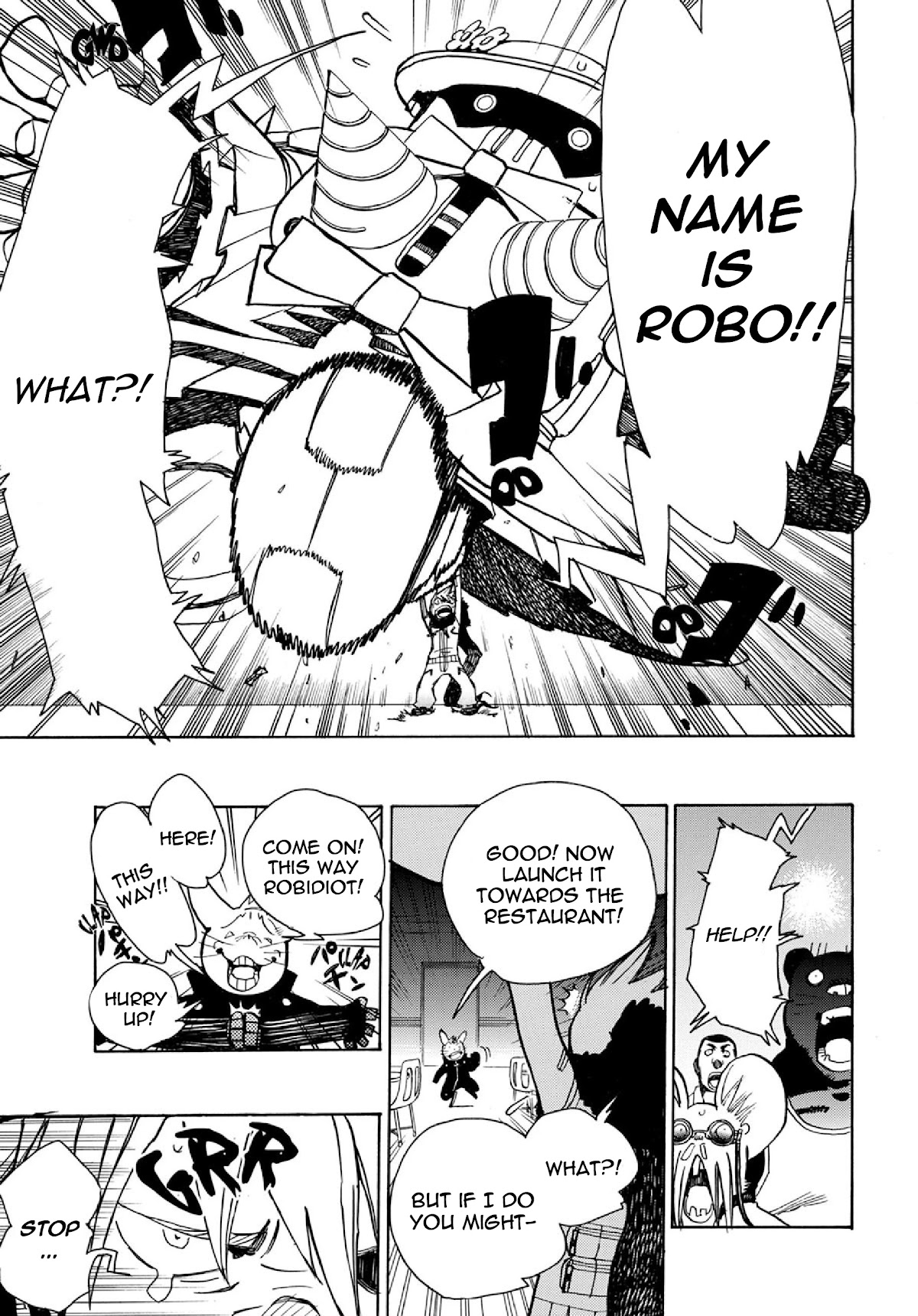 Robo to Usakichi Chapter 3 page 42 - Chapter 3: Corona Familia: The Man-Made Planet