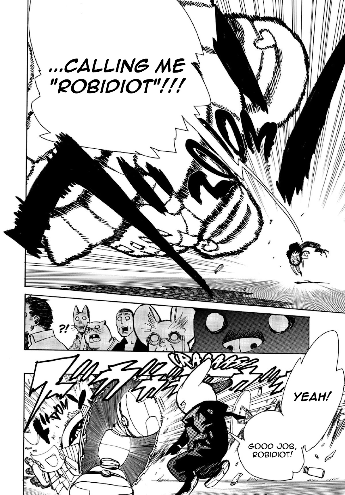 Robo to Usakichi Chapter 3 page 43 - Chapter 3: Corona Familia: The Man-Made Planet
