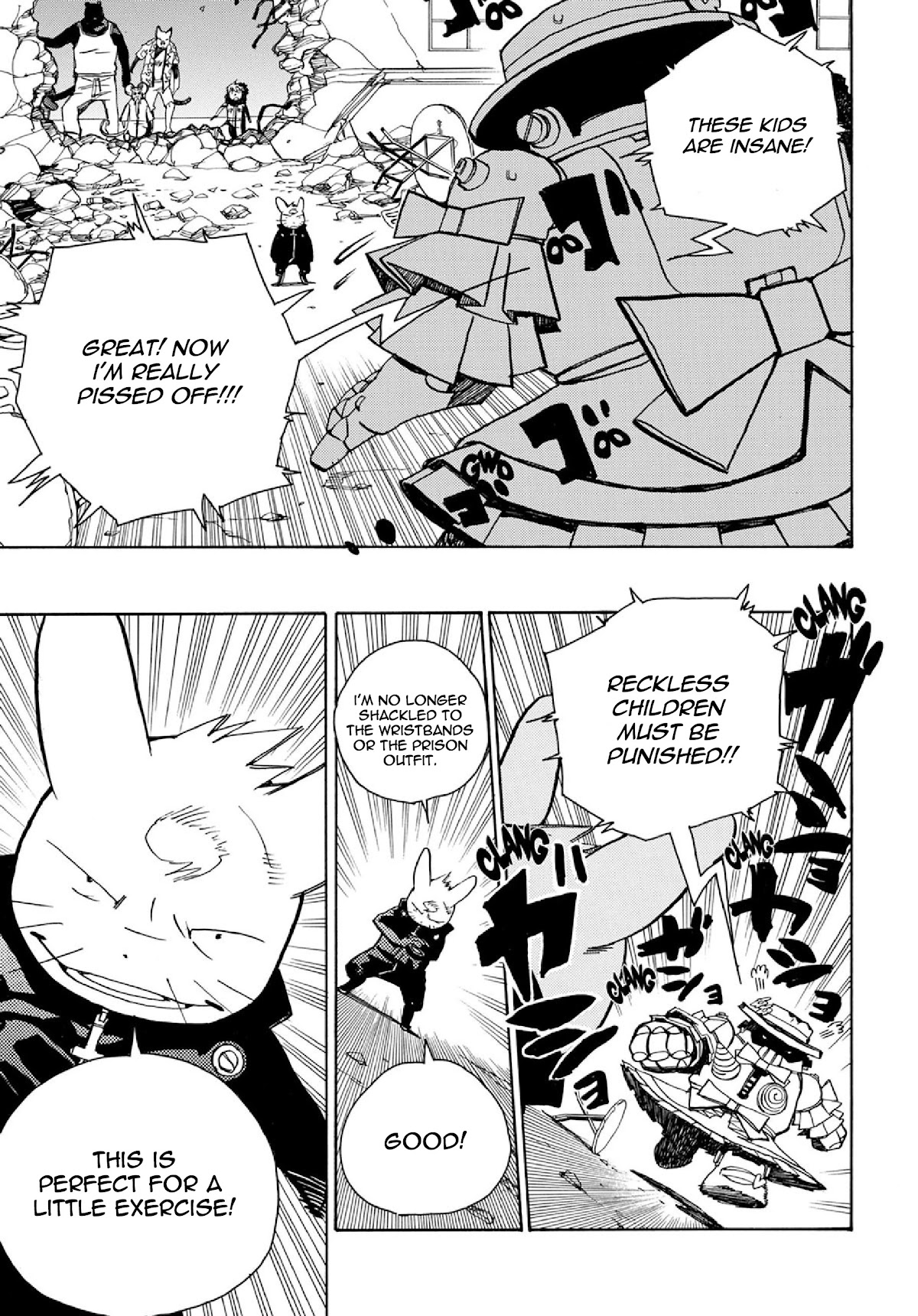 Robo to Usakichi Chapter 3 page 44 - Chapter 3: Corona Familia: The Man-Made Planet