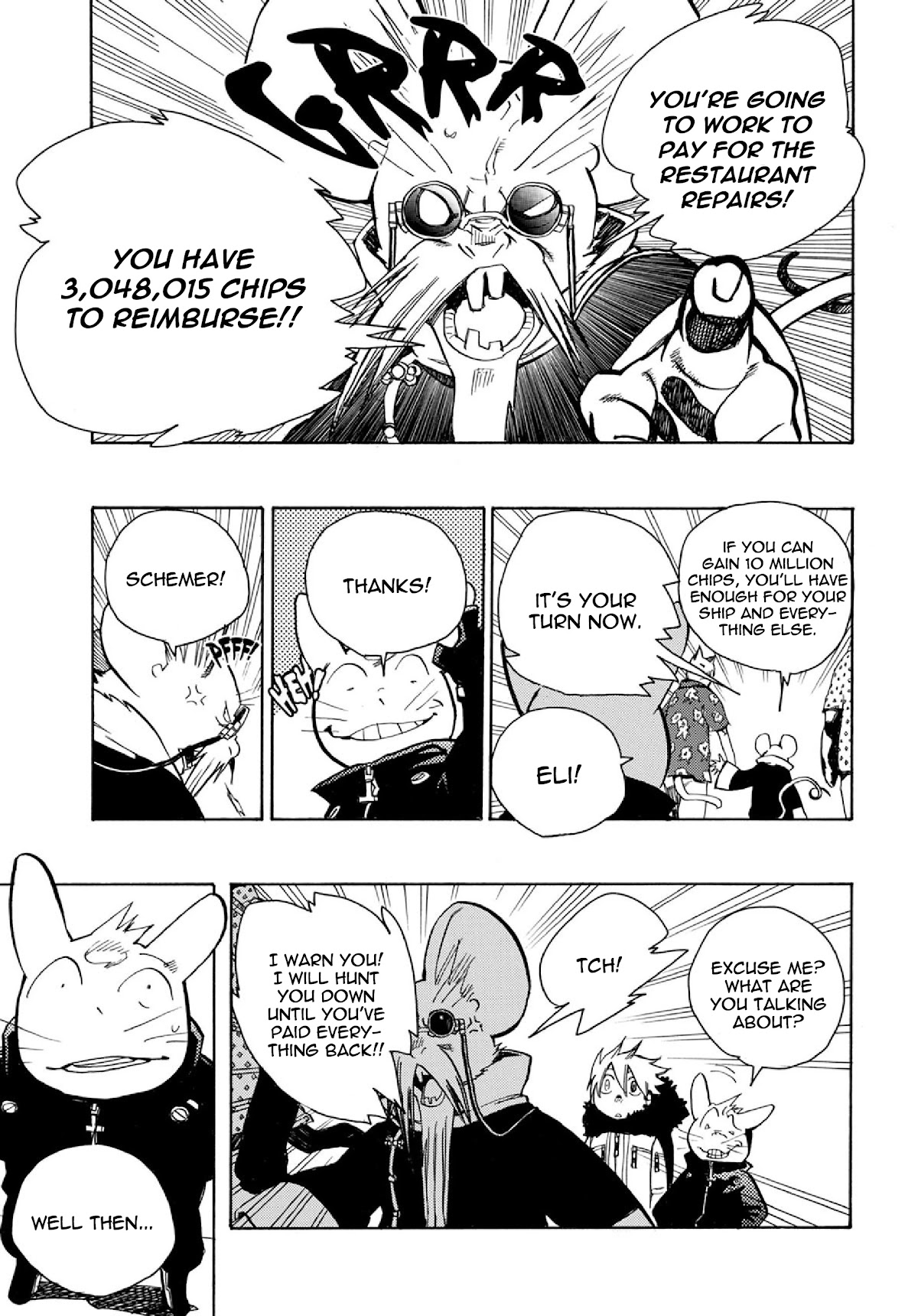 Robo to Usakichi Chapter 3 page 52 - Chapter 3: Corona Familia: The Man-Made Planet