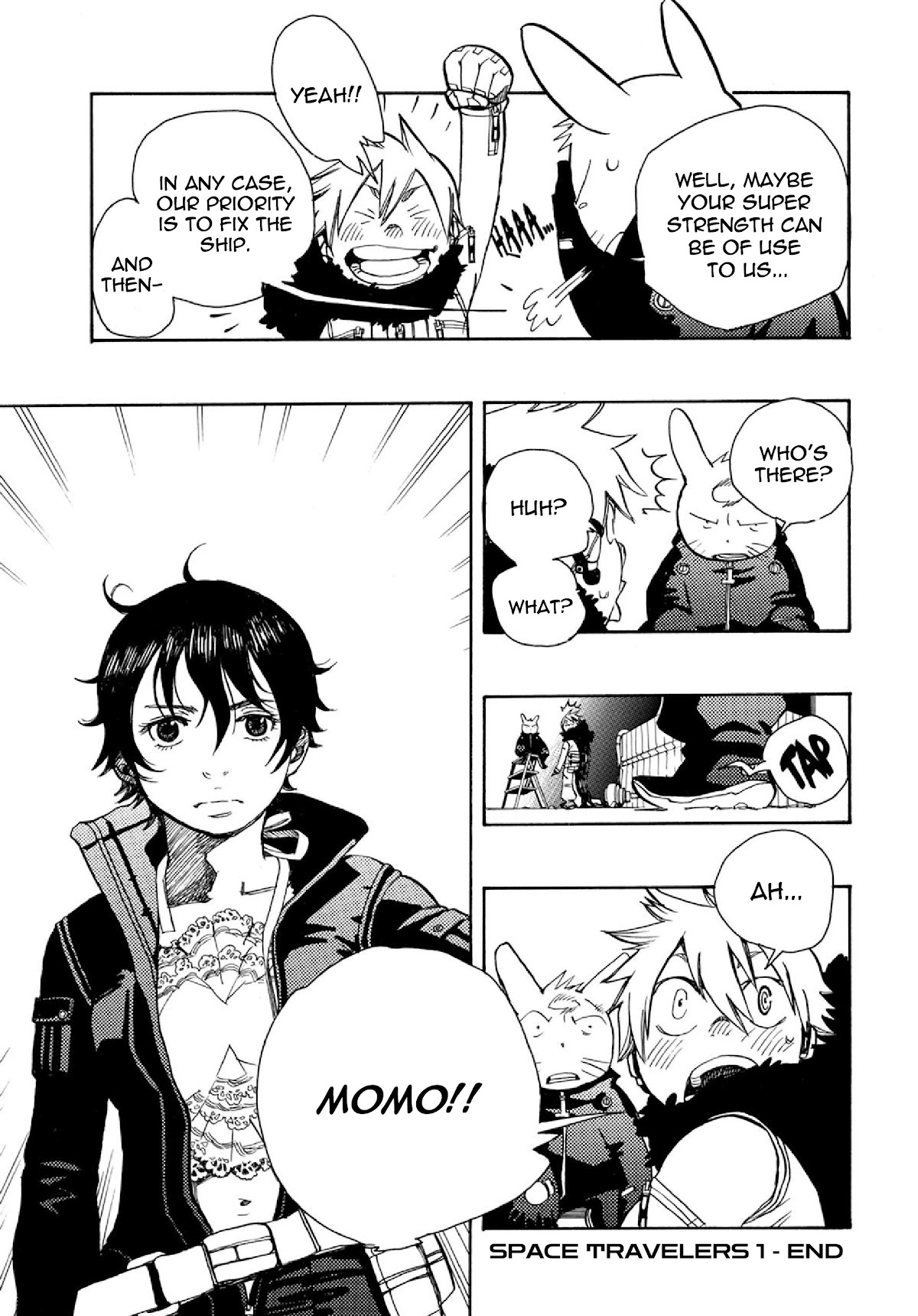 Robo to Usakichi Chapter 3 page 54 - Chapter 3: Corona Familia: The Man-Made Planet