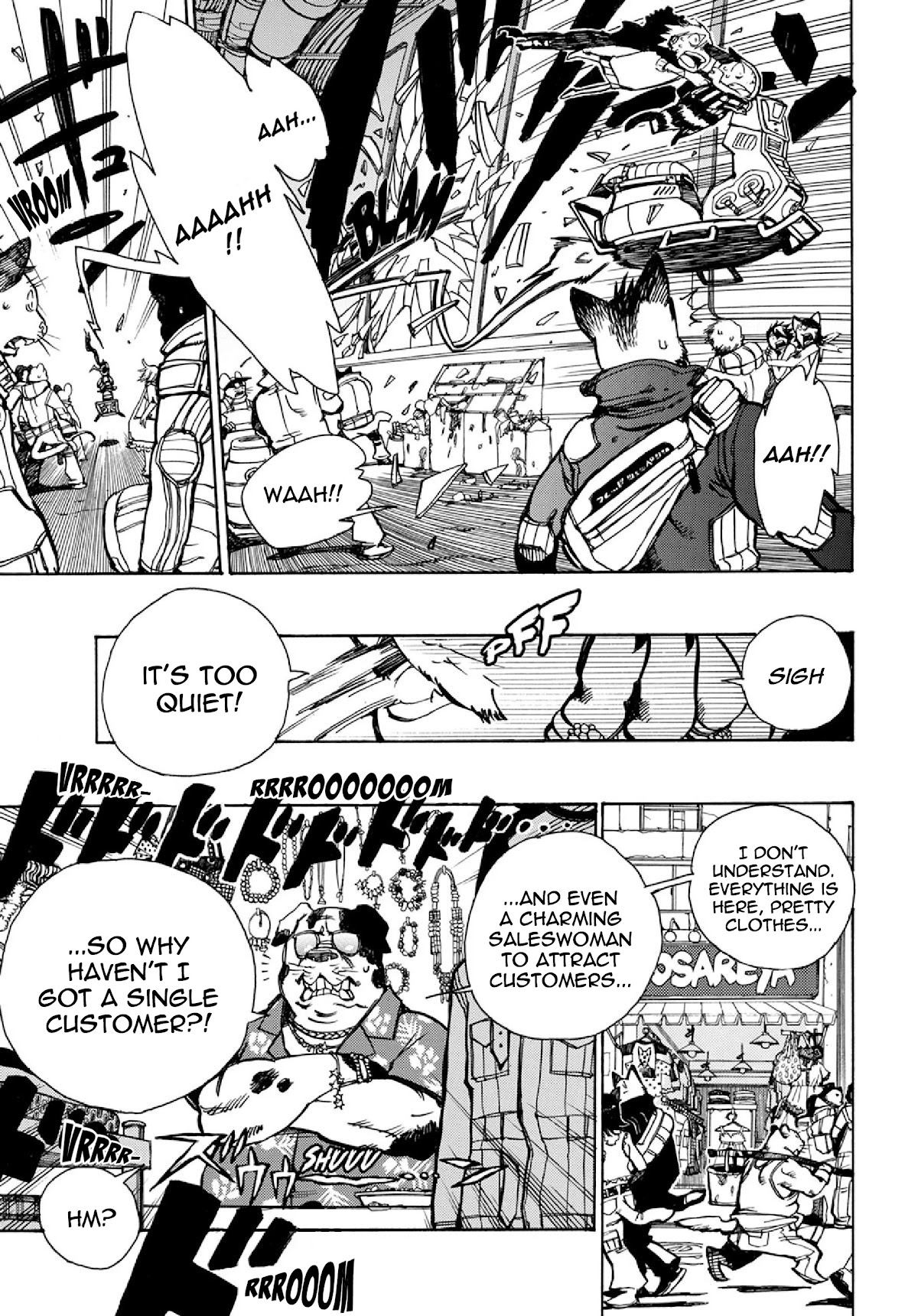 Robo to Usakichi Chapter 3 page 8 - Chapter 3: Corona Familia: The Man-Made Planet