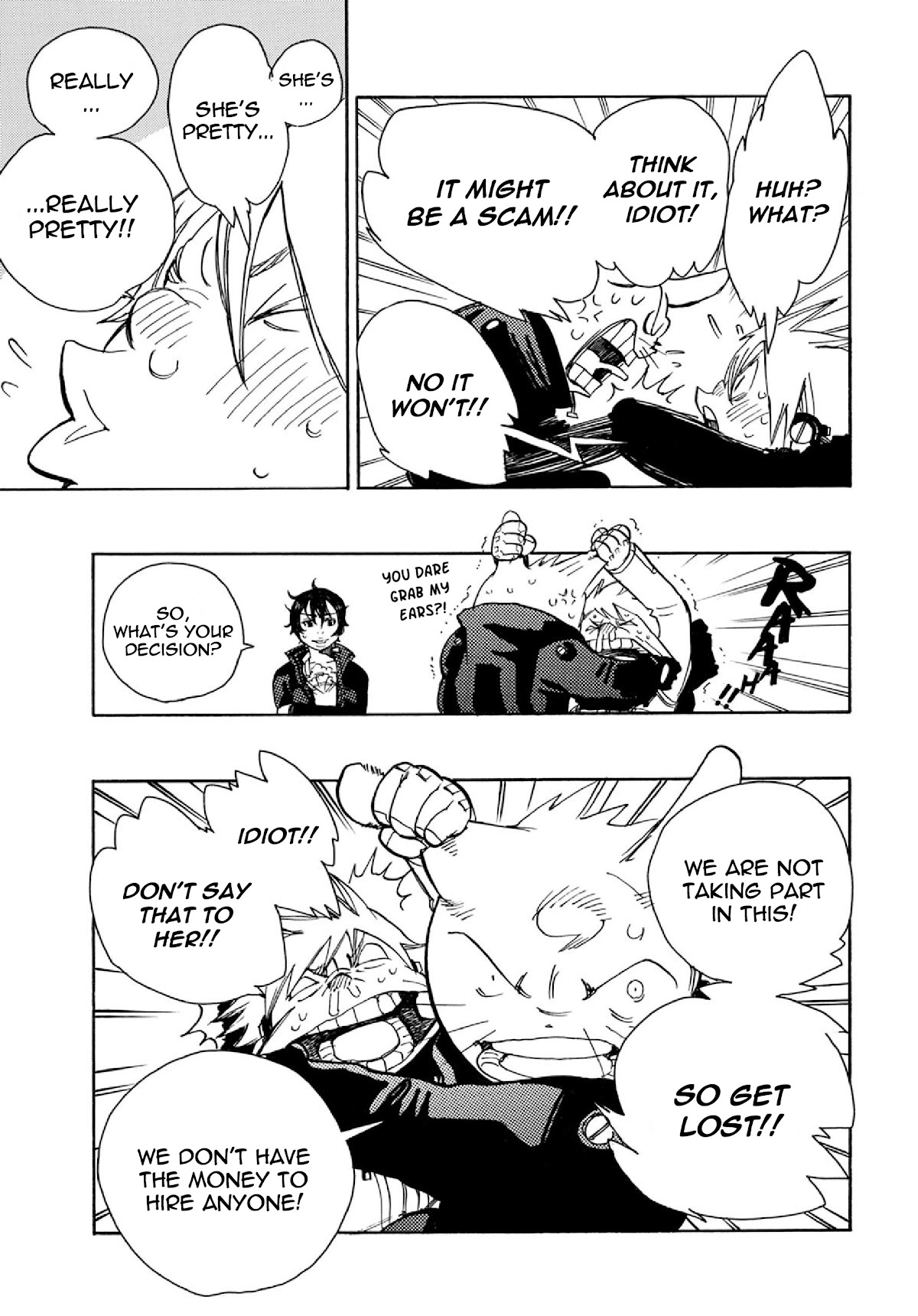 Robo to Usakichi Chapter 4 page 17 - Chapter 4: The 12th Satellite Truck Race