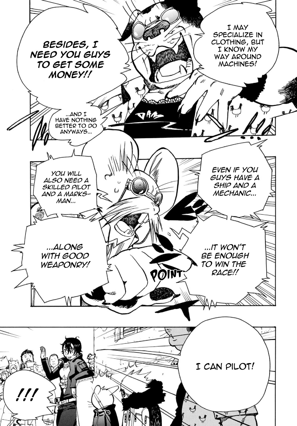 Robo to Usakichi Chapter 4 page 32 - Chapter 4: The 12th Satellite Truck Race