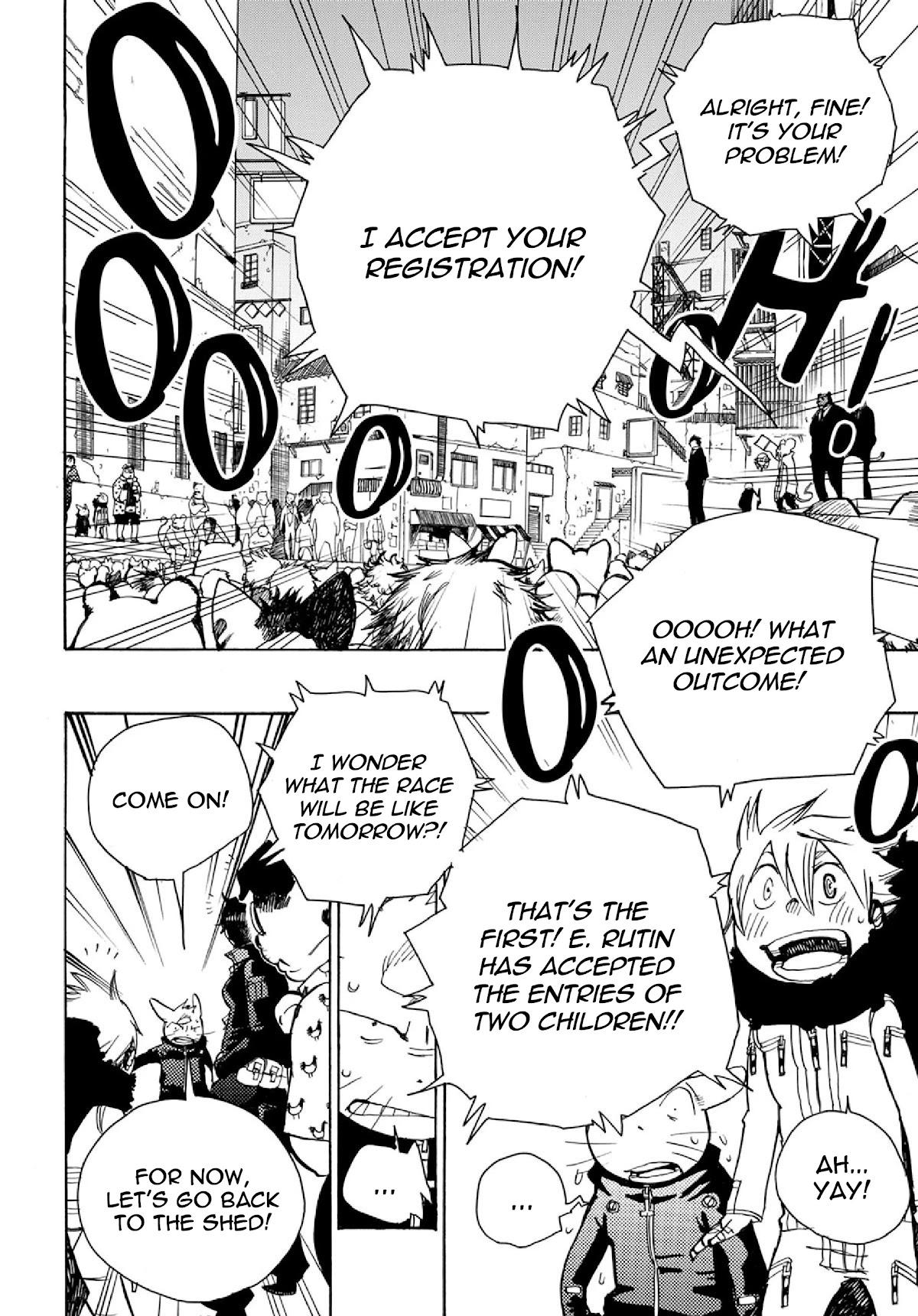 Robo to Usakichi Chapter 4 page 35 - Chapter 4: The 12th Satellite Truck Race