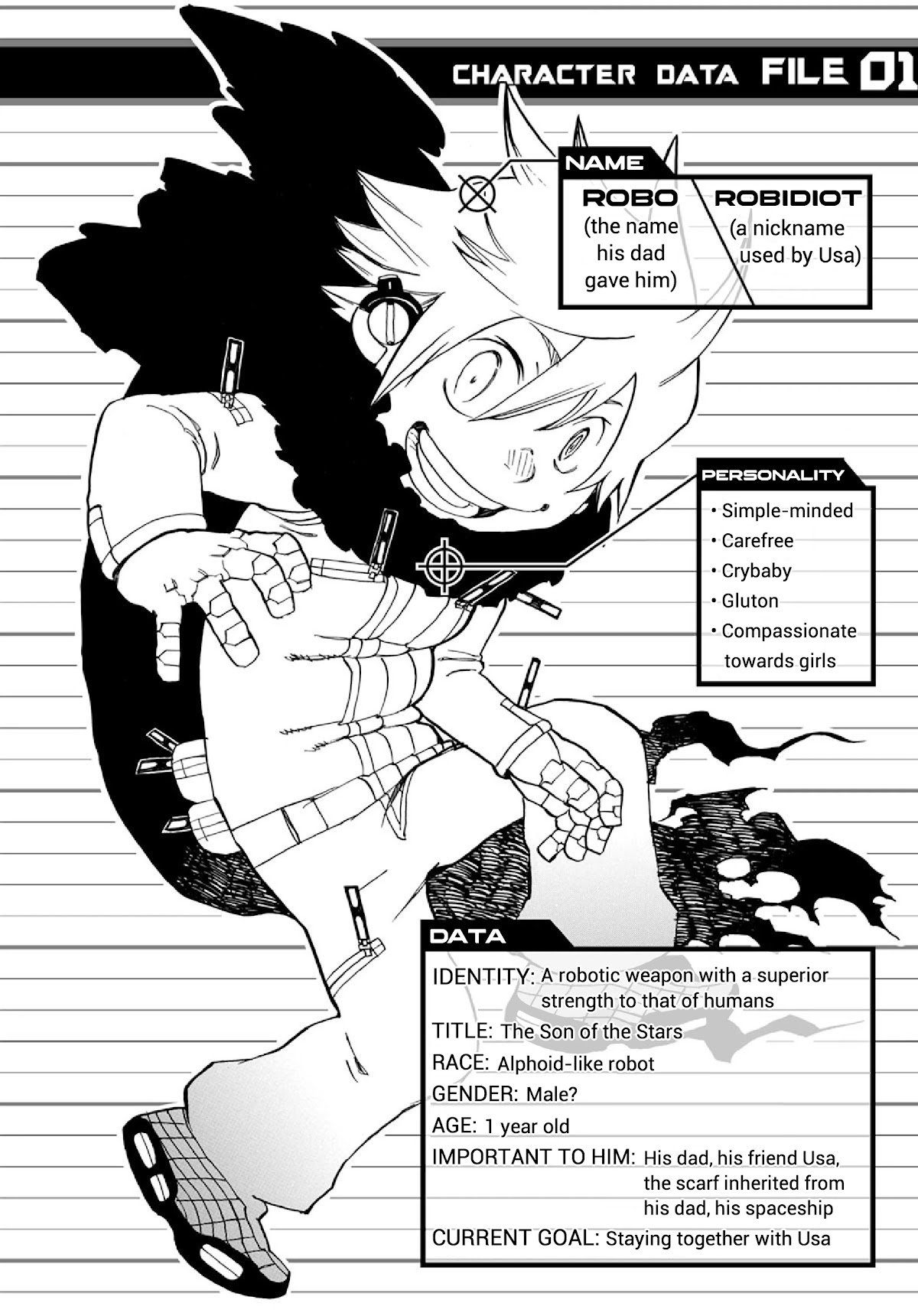 Robo to Usakichi Chapter 4 page 4 - Chapter 4: The 12th Satellite Truck Race