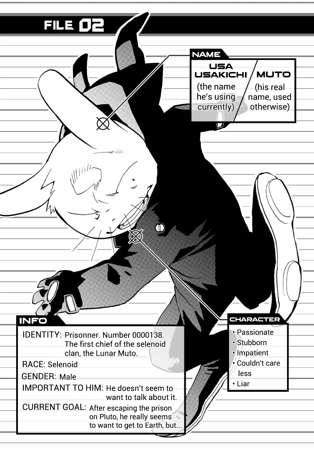 Robo to Usakichi Chapter 4 page 5 - Chapter 4: The 12th Satellite Truck Race