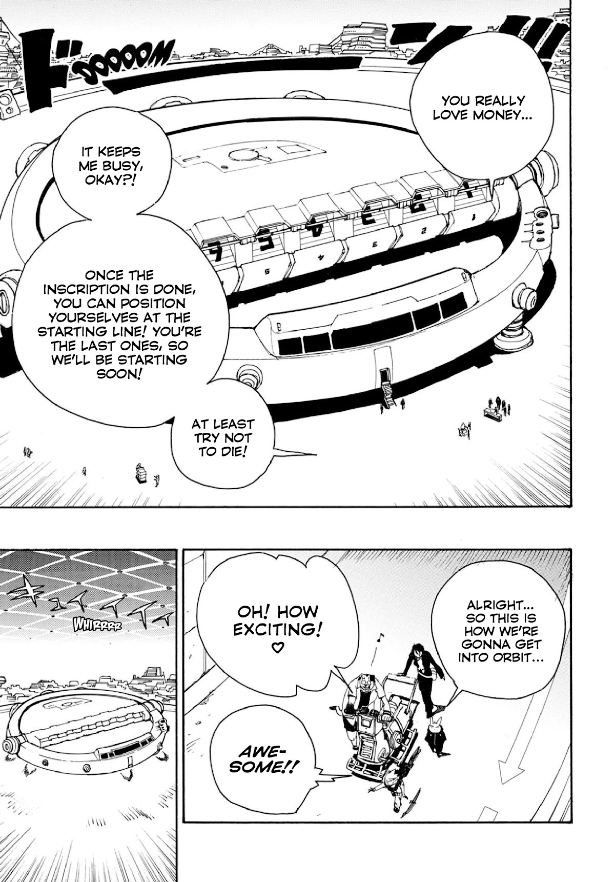 Robo to Usakichi Chapter 5 page 3 - Chapter 5: Starting Signal