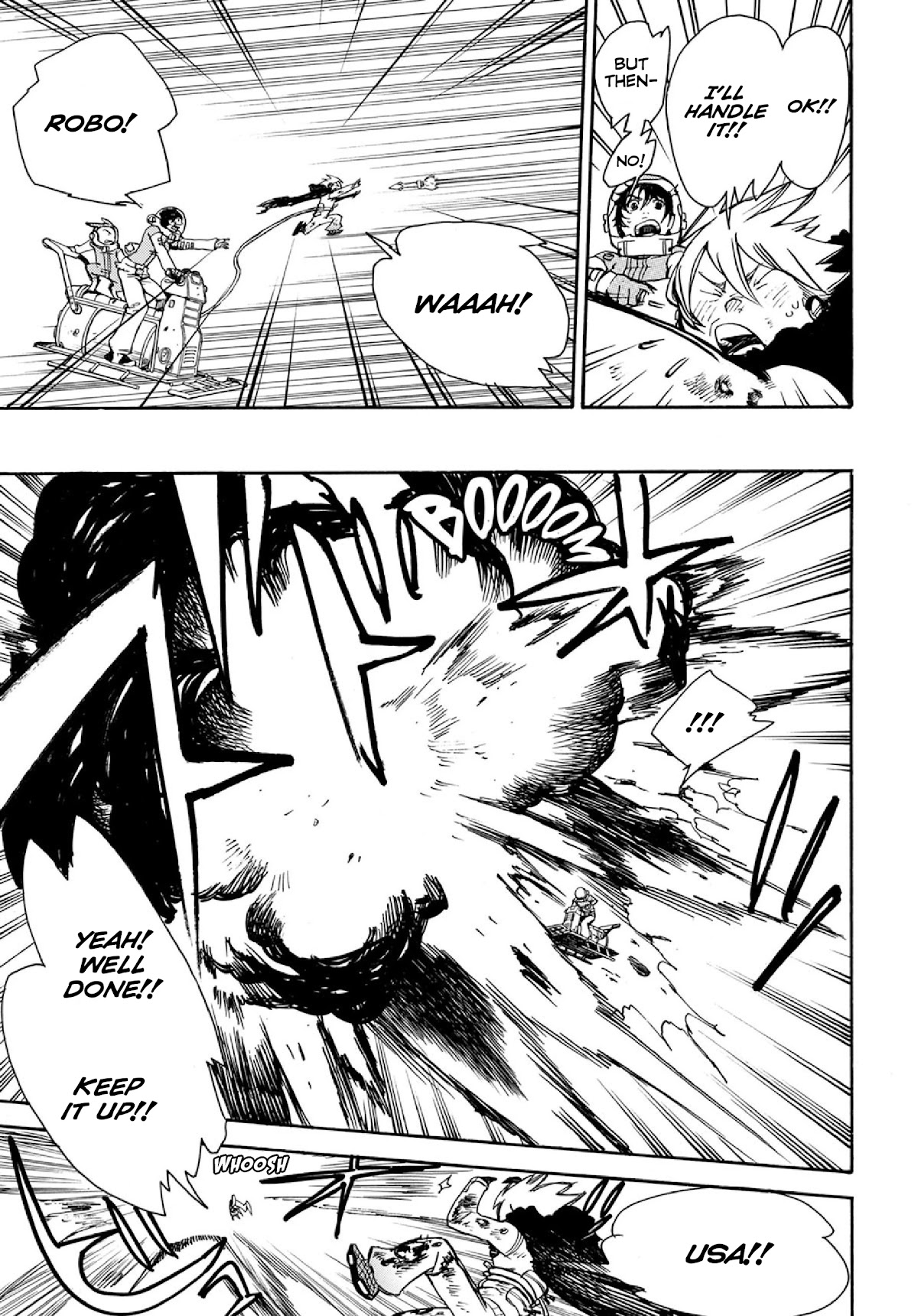 Robo to Usakichi Chapter 5 page 32 - Chapter 5: Starting Signal