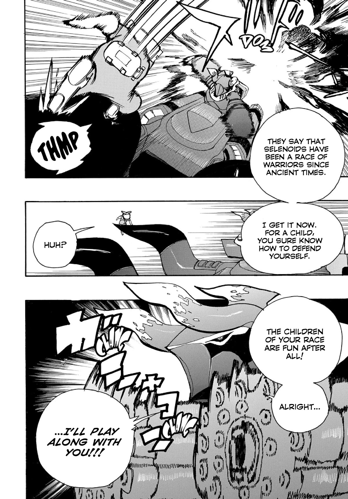 Robo to Usakichi Chapter 5 page 35 - Chapter 5: Starting Signal