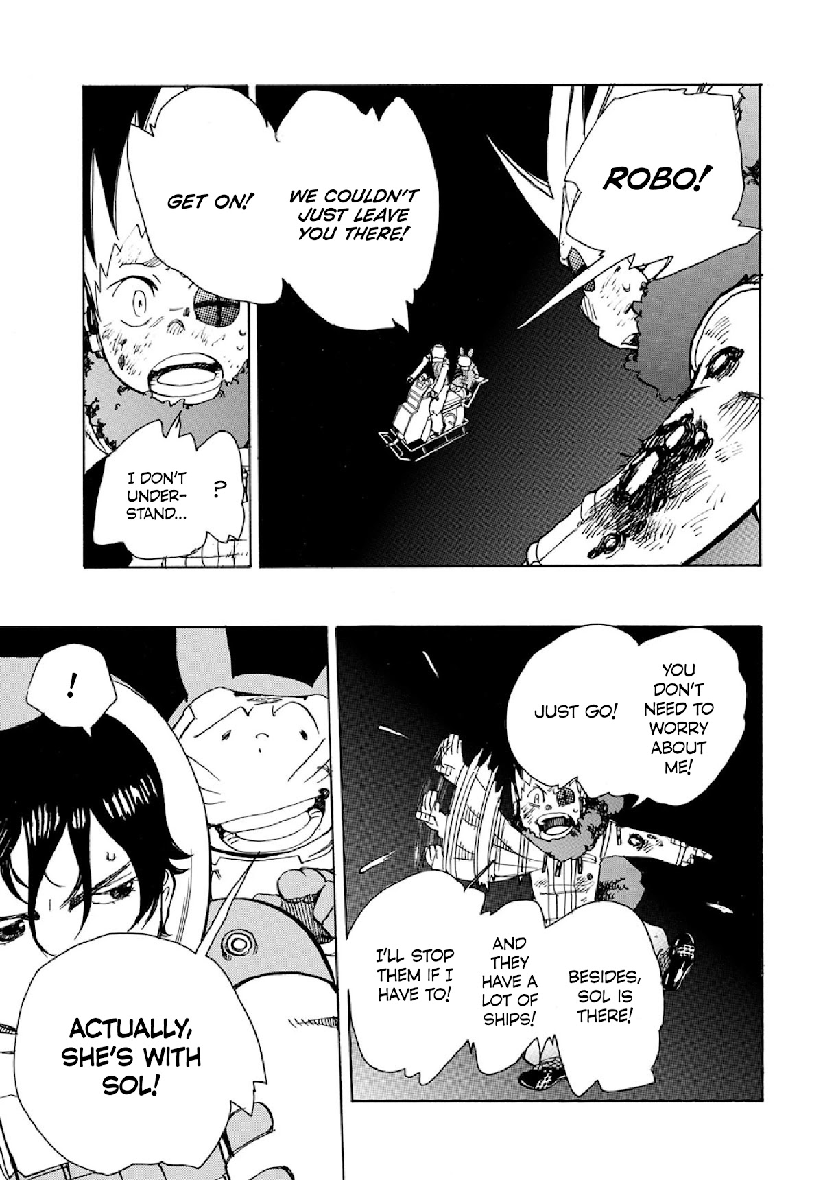 Robo to Usakichi Chapter 6 page 38 - Chapter 6: Invasion