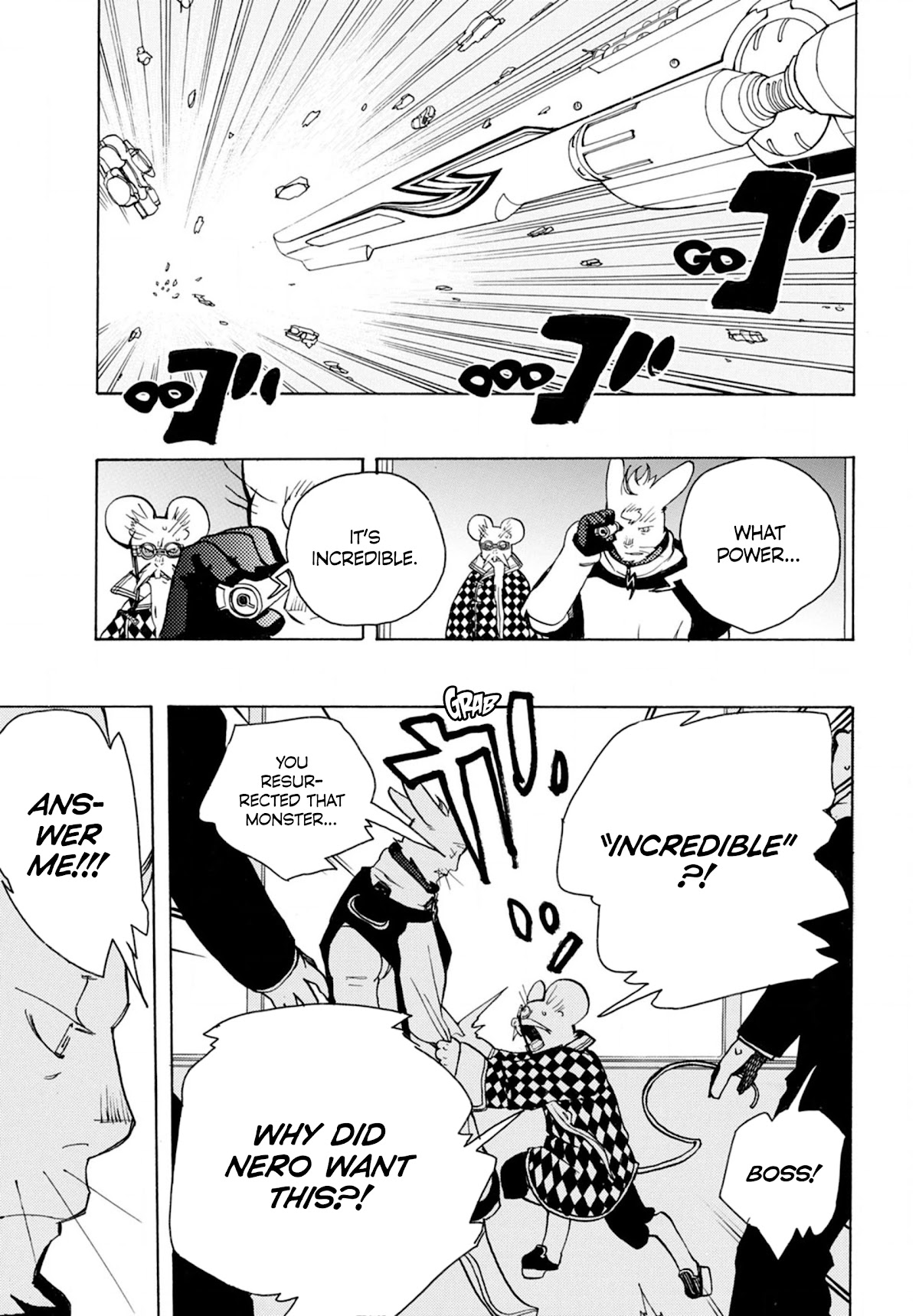 Robo to Usakichi Chapter 8 page 35 - Chapter 8: Apollo's Power