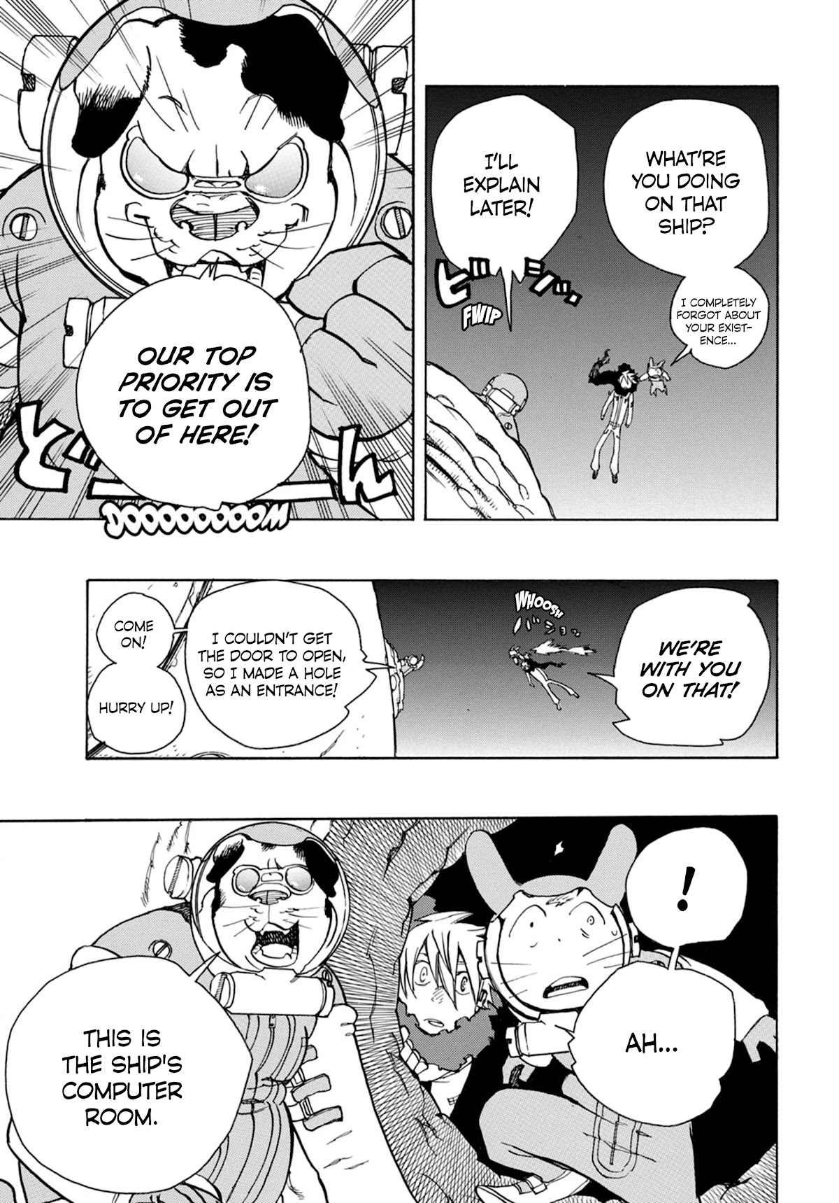 Robo to Usakichi Chapter 9 page 14 - Chapter 9: The Adventure Begins