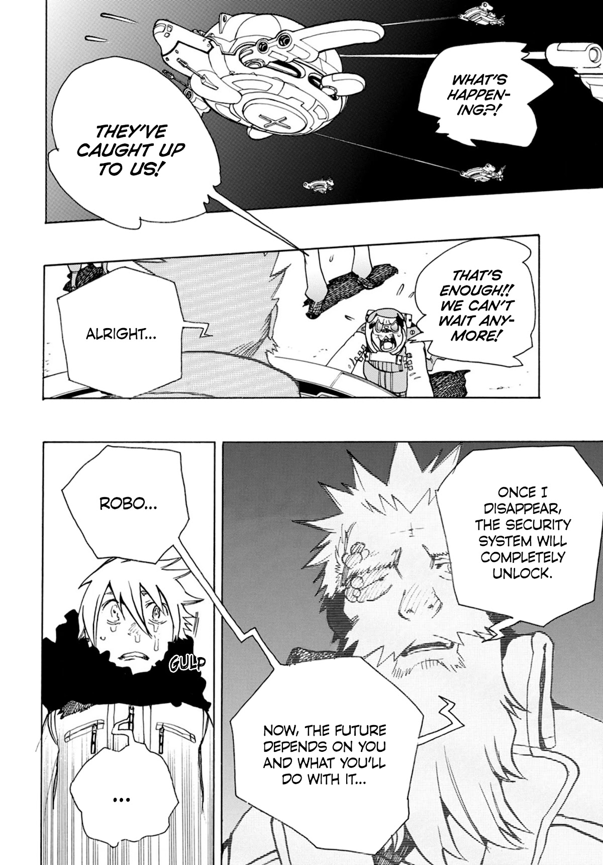 Robo to Usakichi Chapter 9 page 45 - Chapter 9: The Adventure Begins