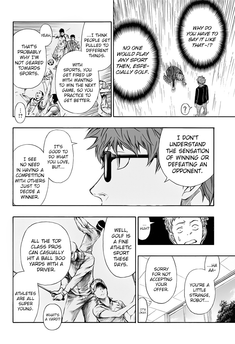 Robot x Laserbeam Chapter 1 page 10 - Chapter 1: I don't play golf.