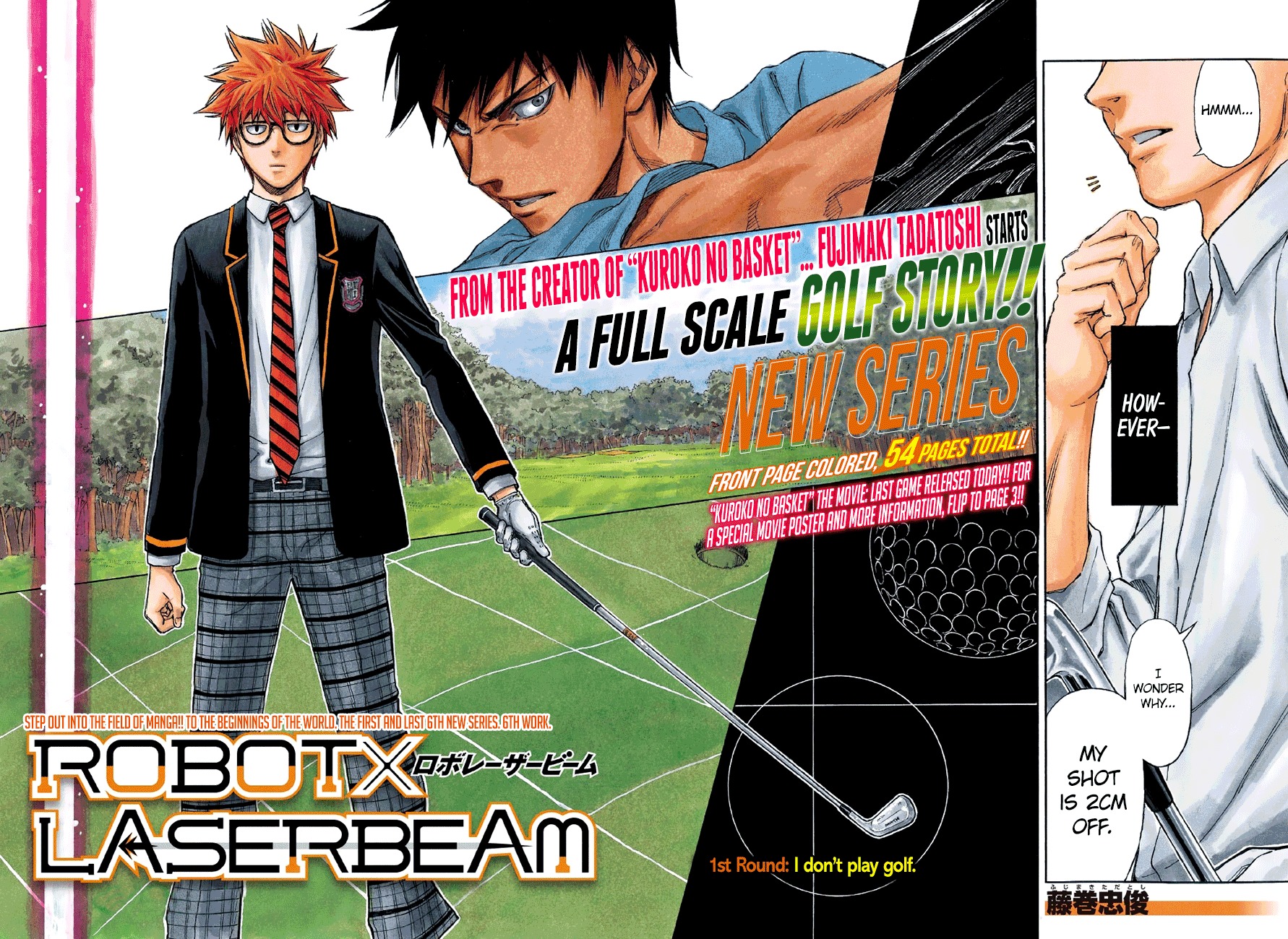Robot x Laserbeam Chapter 1 page 4 - Chapter 1: I don't play golf.