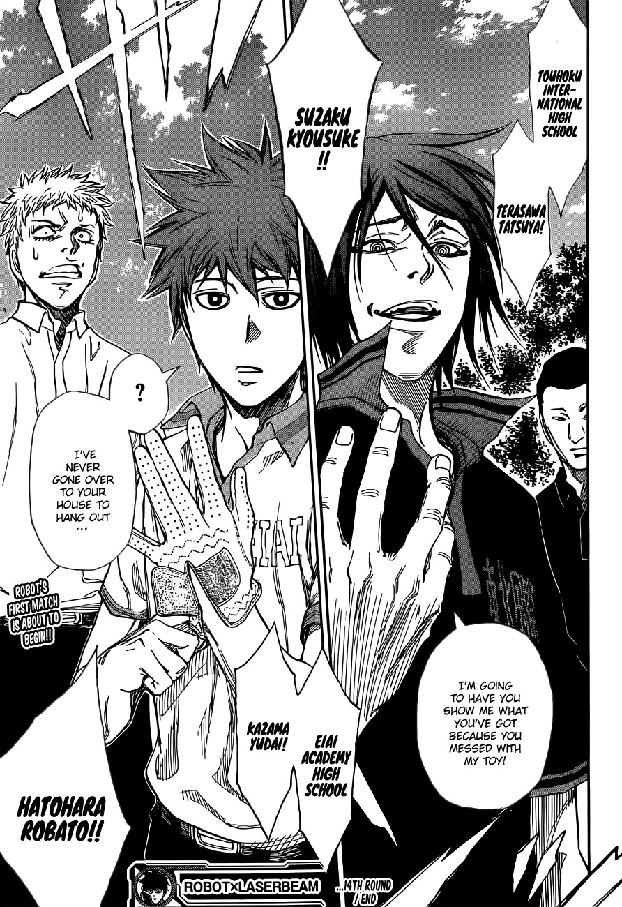 Robot x Laserbeam Chapter 14 page 19 - Chapter 14: Breakout of war
