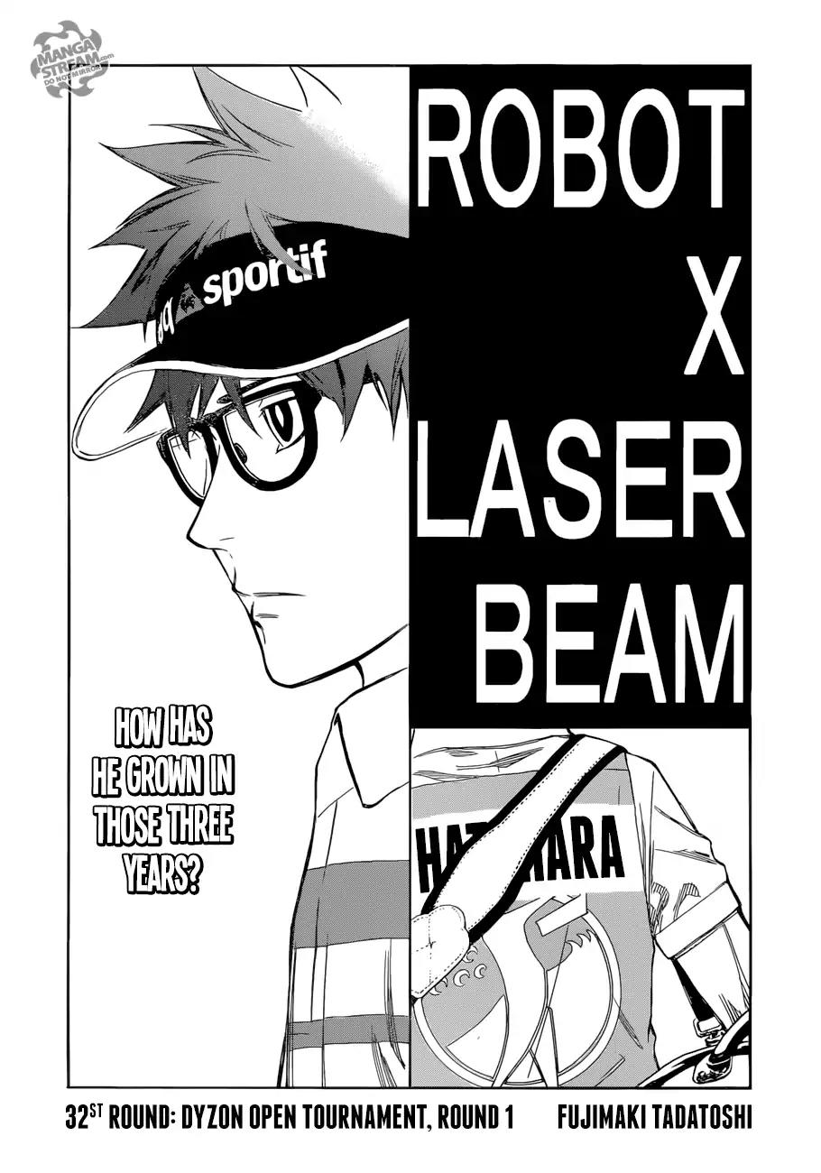Robot x Laserbeam Chapter 32 page 1 - Chapter 32: Dyzon Open Tournament, Round 1