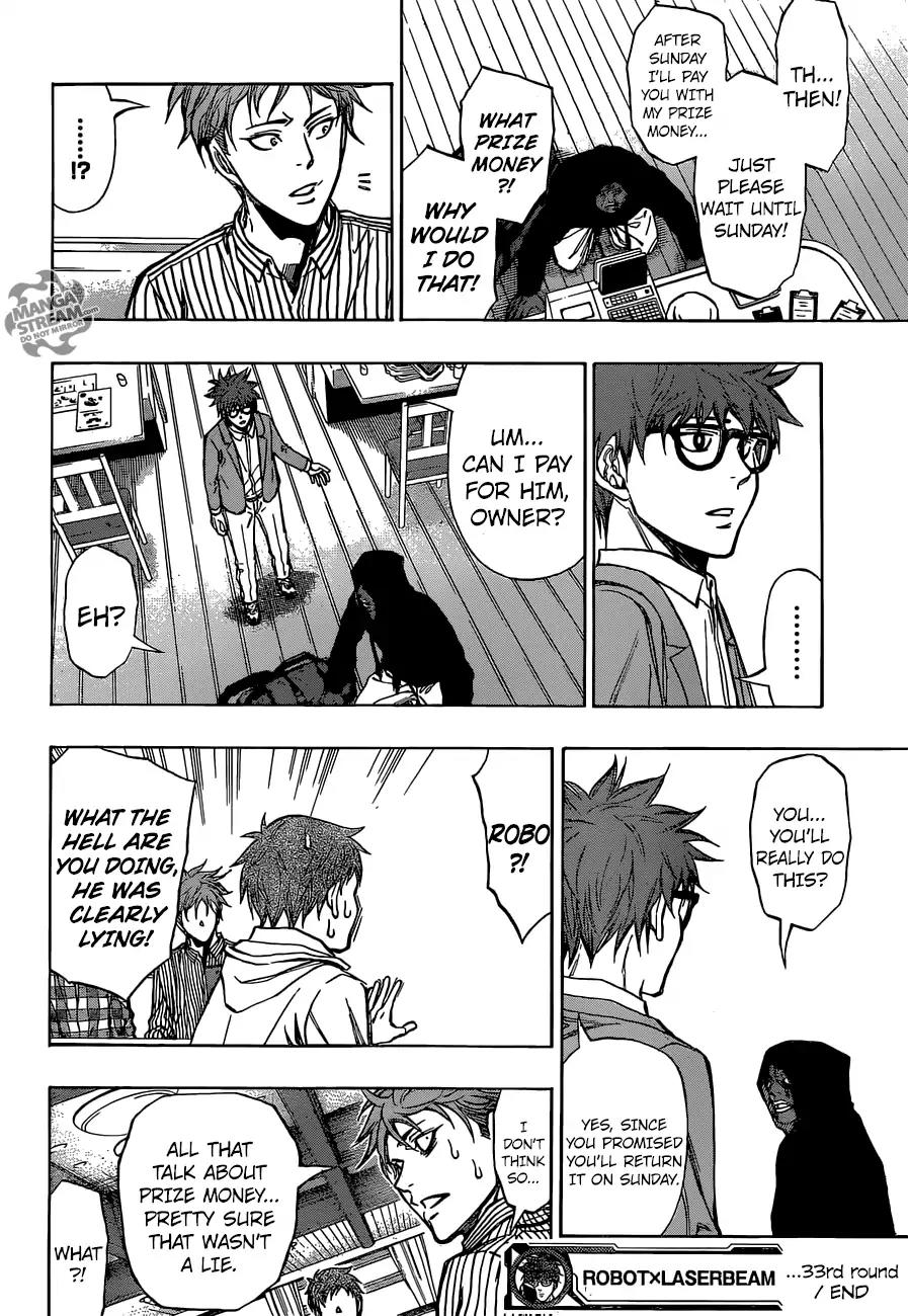 Robot x Laserbeam Chapter 33 page 19 - Chapter 33: Dyzon Open Tournament, Round 2