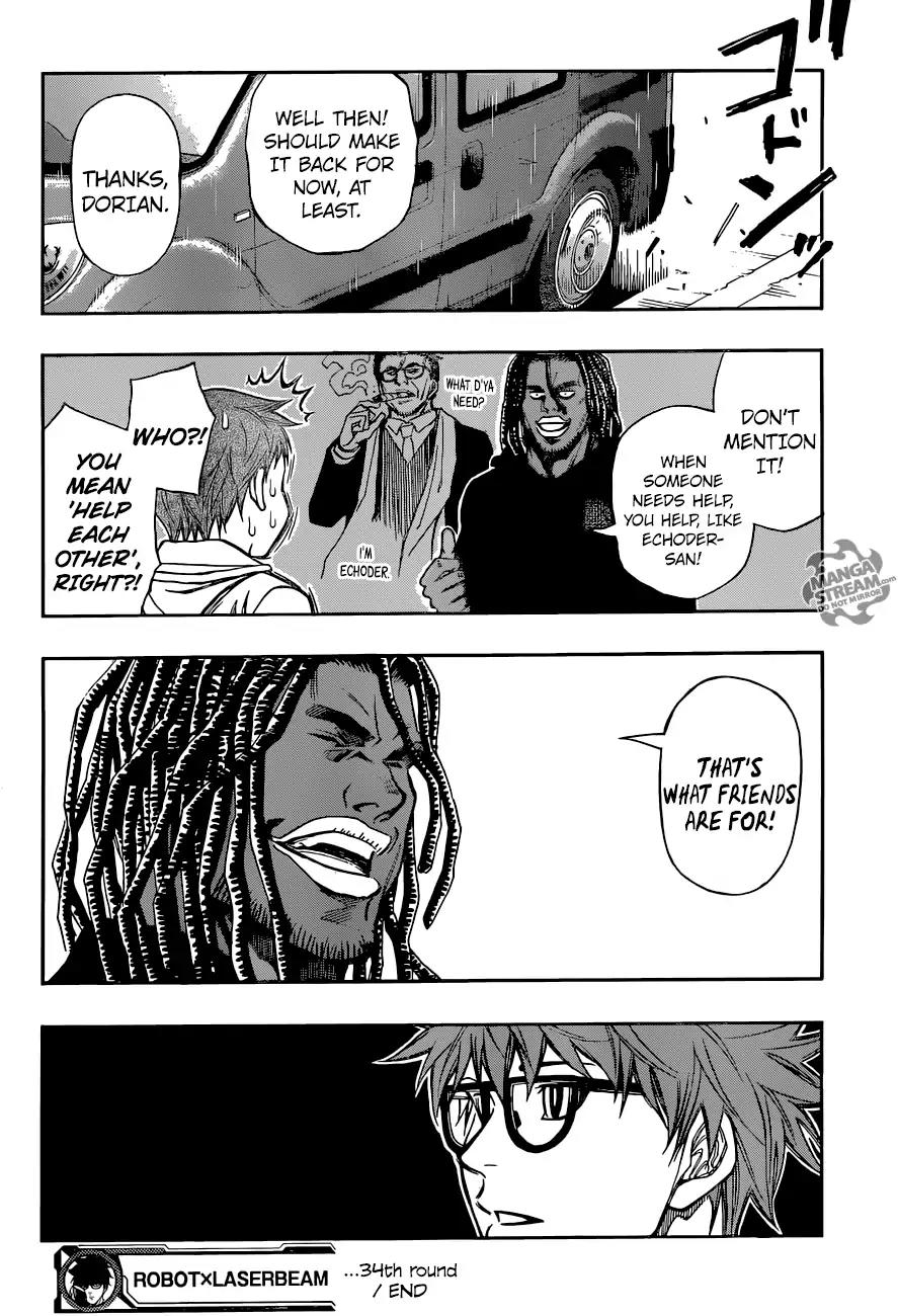 Robot x Laserbeam Chapter 34 page 19 - Chapter 34: Dyzon Open Tournament, Round 3