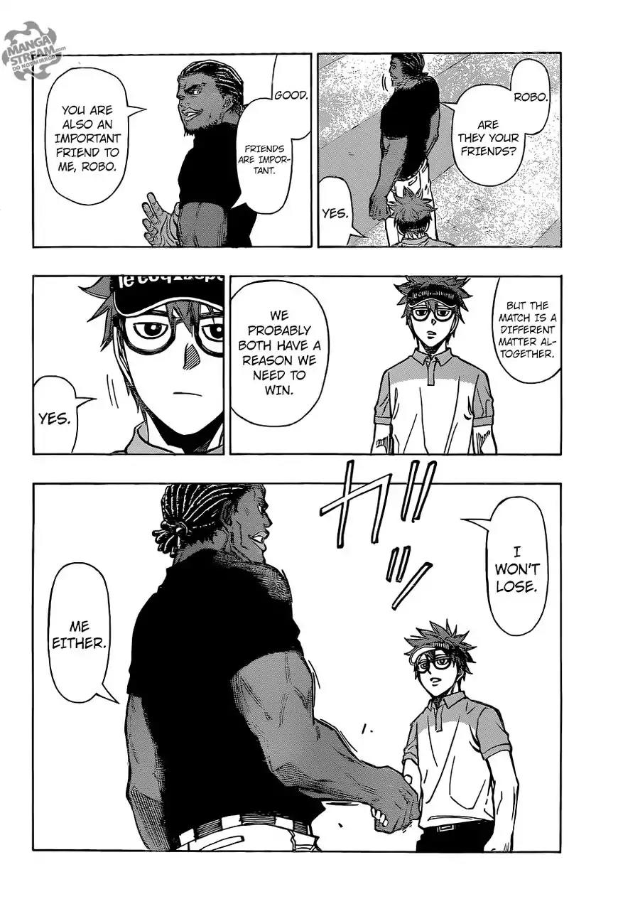 Robot x Laserbeam Chapter 35 page 13 - Chapter 35: Dyzon Open, Last Day, Part 1
