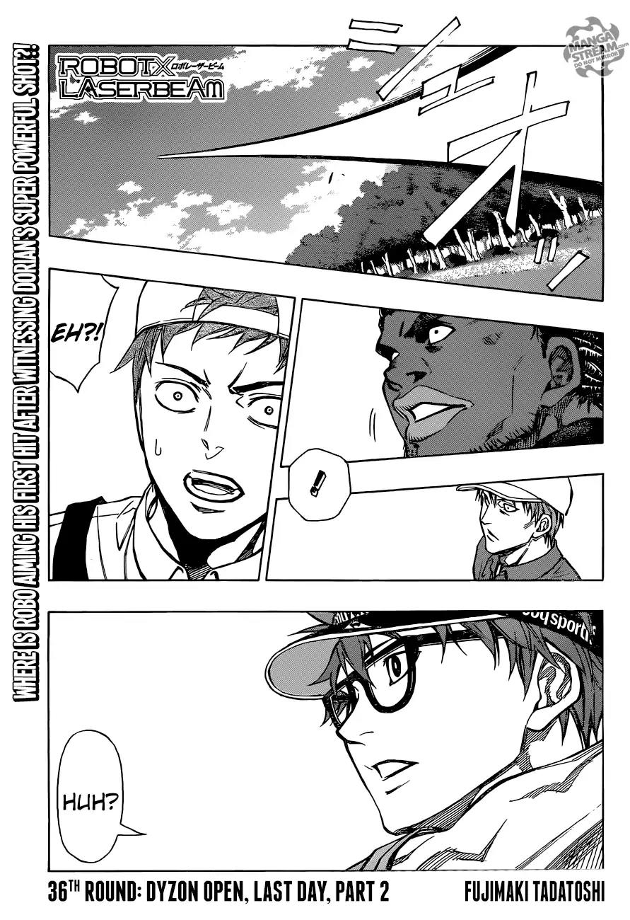 Robot x Laserbeam Chapter 36 page 1 - Chapter 36: Dyzon Open, Last Day, Part 2