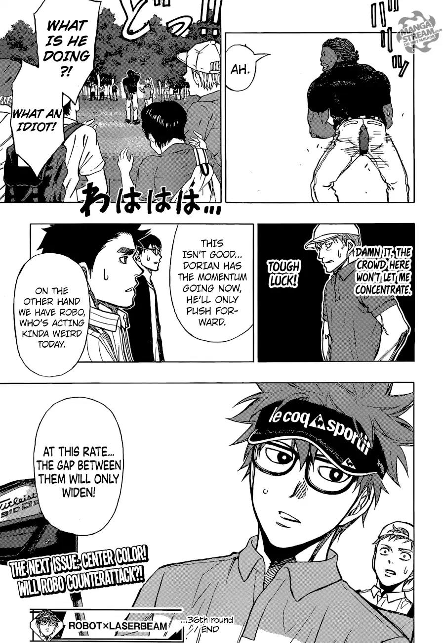 Robot x Laserbeam Chapter 36 page 20 - Chapter 36: Dyzon Open, Last Day, Part 2