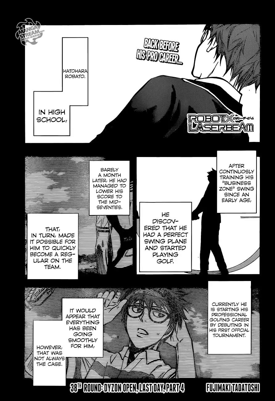 Robot x Laserbeam Chapter 38 page 1 - Chapter 38: Dyzon Open, Last Day, Part 4