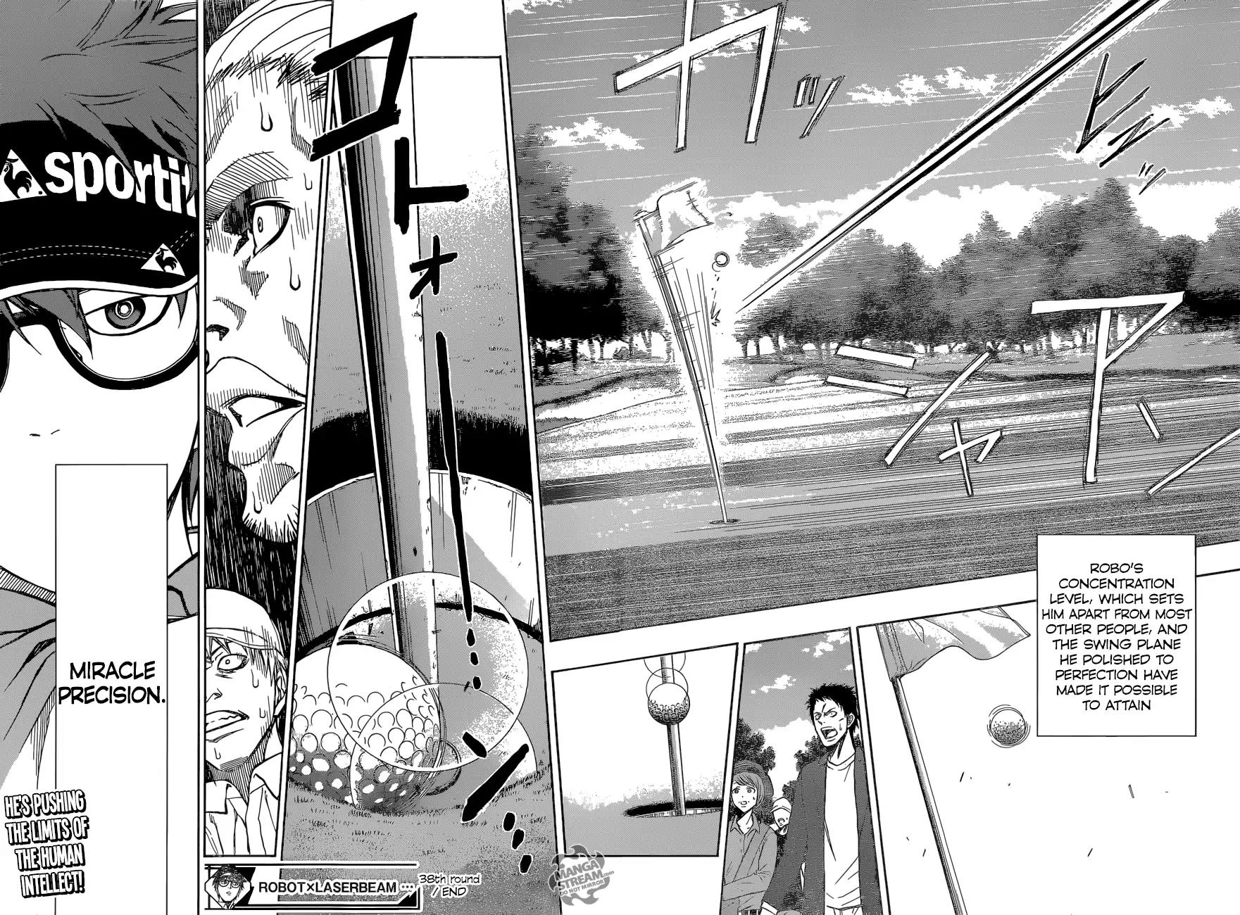 Robot x Laserbeam Chapter 38 page 18 - Chapter 38: Dyzon Open, Last Day, Part 4