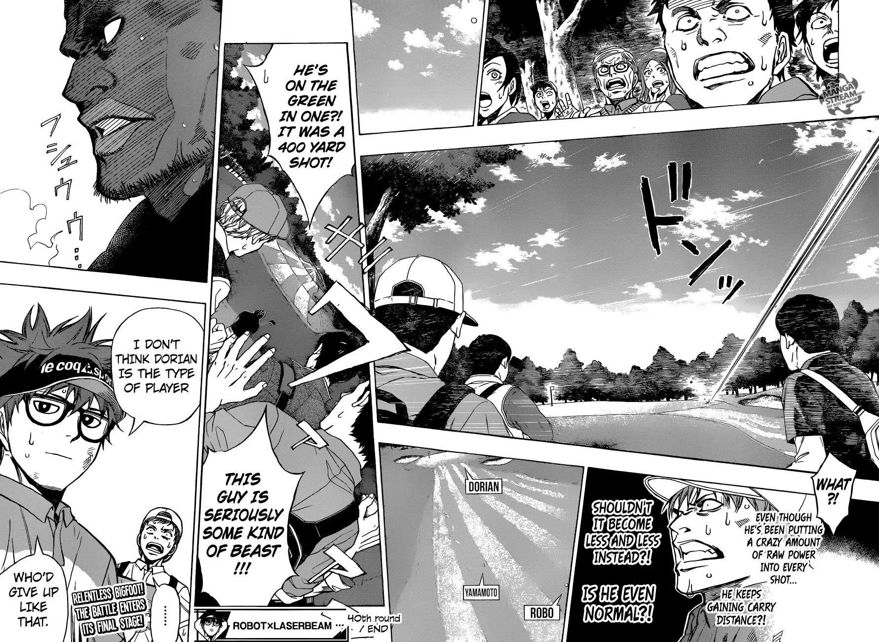 Robot x Laserbeam Chapter 40 page 18 - Chapter 40: Dyzon Open, Last Day, Part 6