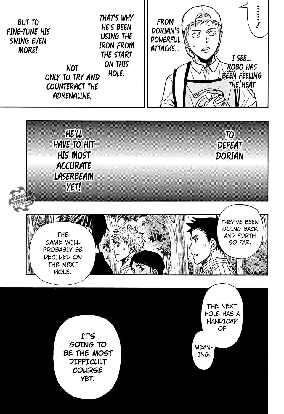 Robot x Laserbeam Chapter 41 page 17 - Chapter 41: Dyzon Open, Last Day, Part 7