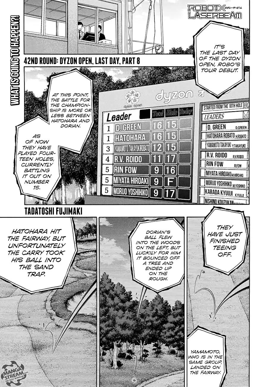 Robot x Laserbeam Chapter 42 page 1 - Chapter 42: Dyzon Open, Last Day, Part 8