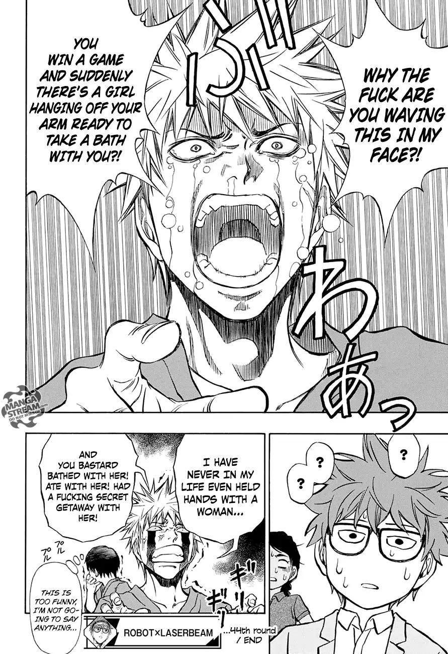 Robot x Laserbeam Chapter 44 page 19 - Chapter 44: A Bath Feels Best After A Game