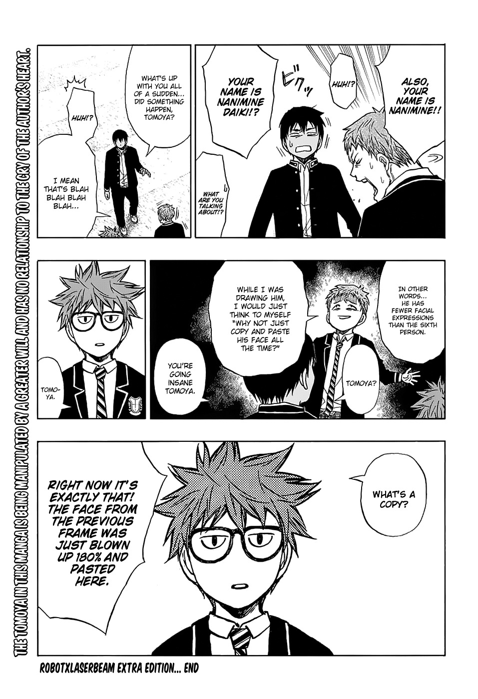Robot x Laserbeam Chapter 6.5 page 3 - Chapter 6.5: Jump giga - Extra