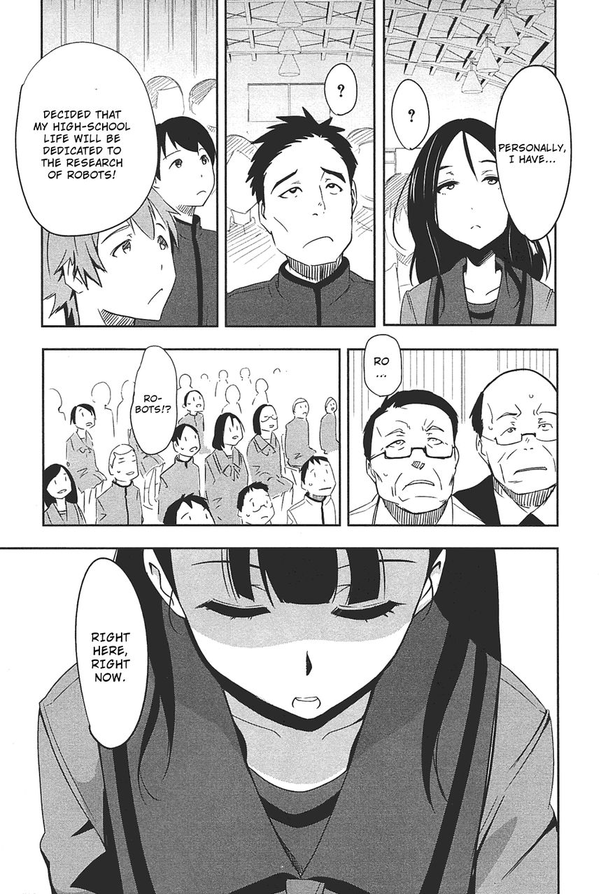 Robotics;Notes - Senomiya Misaki no Mihappyou Shuki Chapter 1 page 11 - Chapter 1