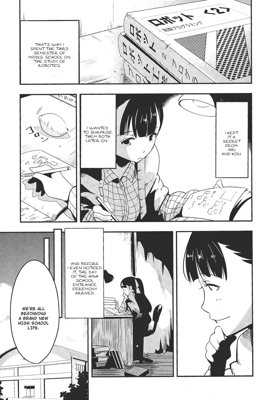 Robotics;Notes - Senomiya Misaki no Mihappyou Shuki Chapter 4 page 37 - Chapter 4