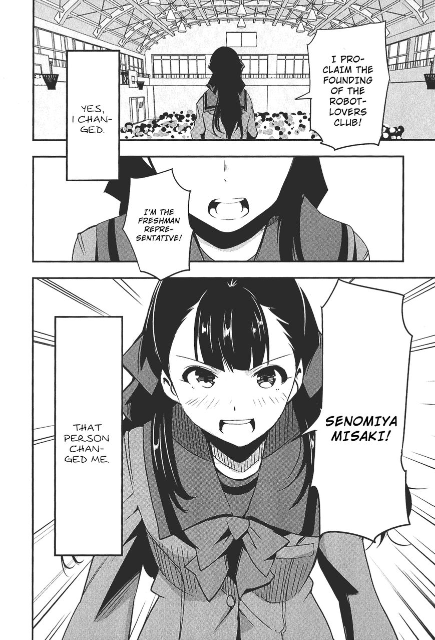 Robotics;Notes - Senomiya Misaki no Mihappyou Shuki Chapter 4 page 38 - Chapter 4