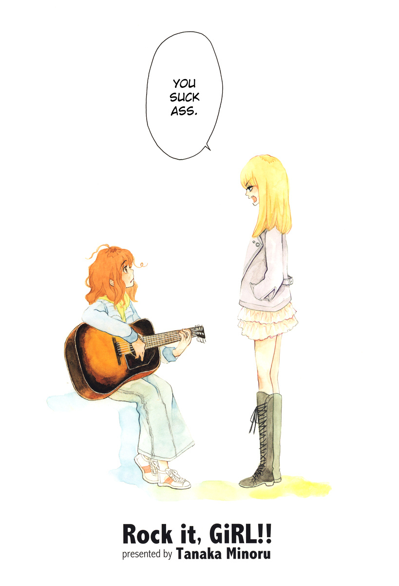 Rock It Girl Chapter 1 page 1 - Chapter 1 : track : 01 - Gimme Shelter