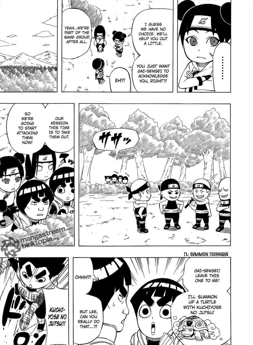 Rock Lee no Seishun Full-Power Ninden Chapter 1 page 10 - Chapter 1: The Ninja Rock Lee
