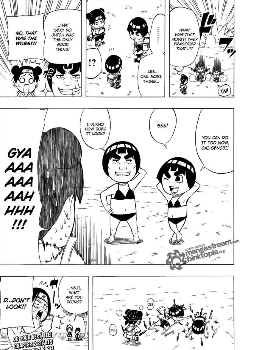 Rock Lee no Seishun Full-Power Ninden Chapter 1 page 18 - Chapter 1: The Ninja Rock Lee