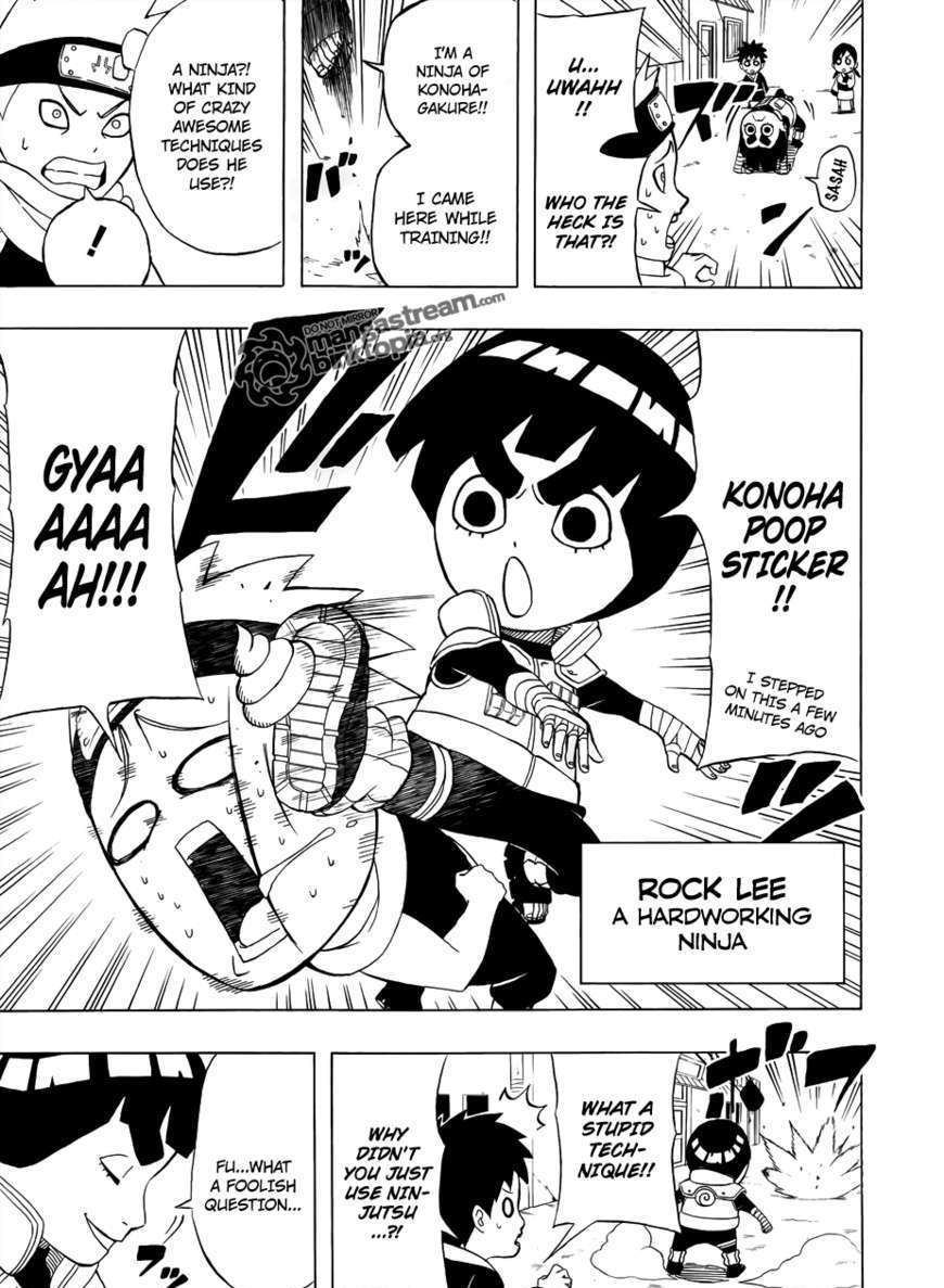 Rock Lee no Seishun Full-Power Ninden Chapter 1 page 4 - Chapter 1: The Ninja Rock Lee