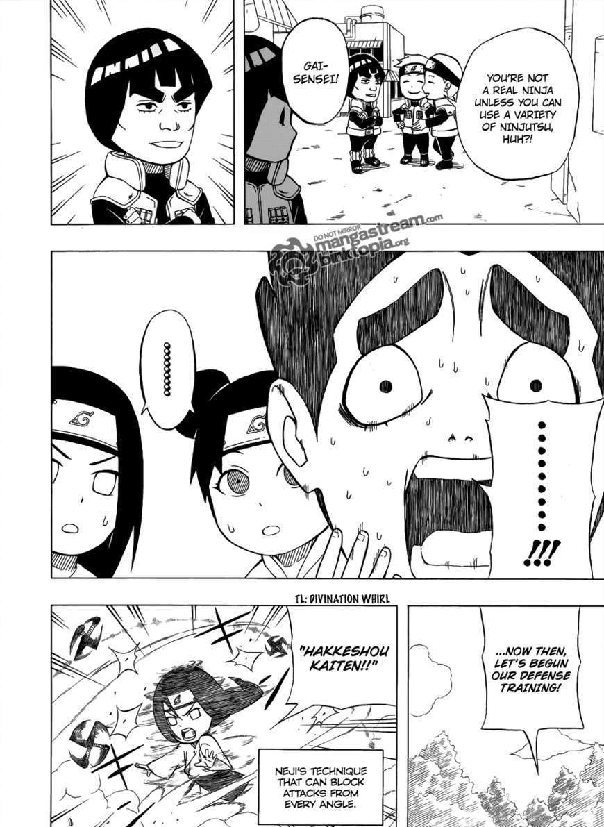 Rock Lee no Seishun Full-Power Ninden Chapter 1 page 7 - Chapter 1: The Ninja Rock Lee