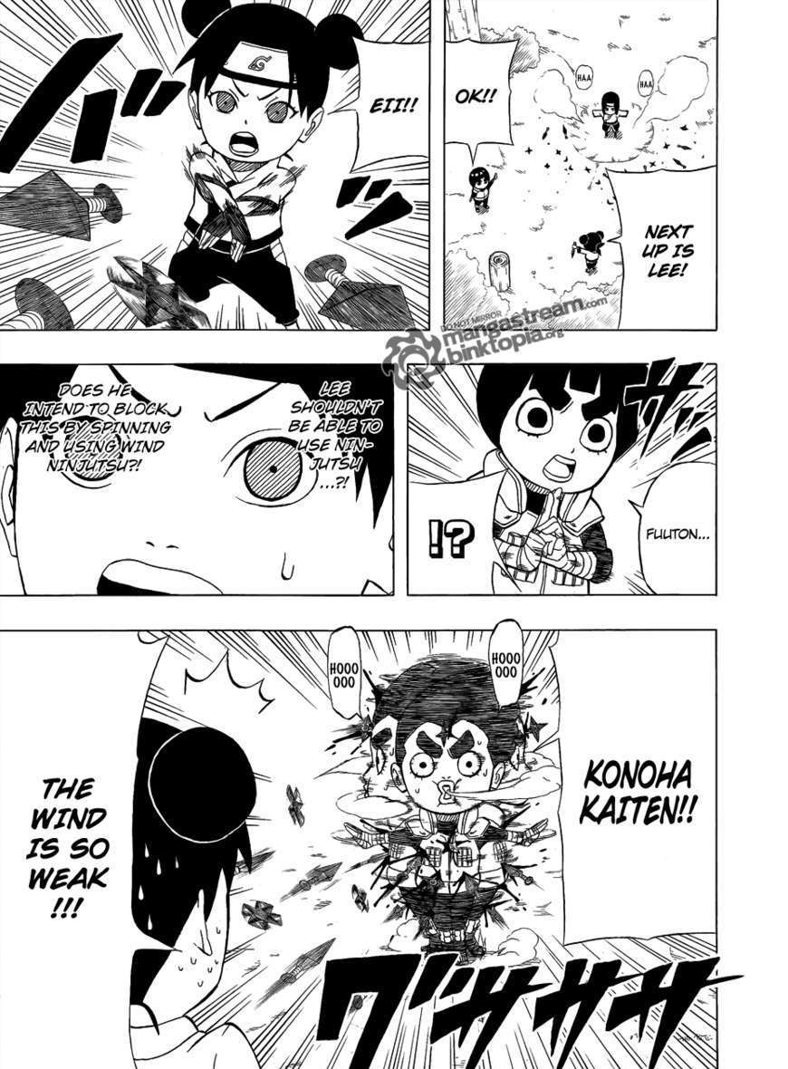 Rock Lee no Seishun Full-Power Ninden Chapter 1 page 8 - Chapter 1: The Ninja Rock Lee