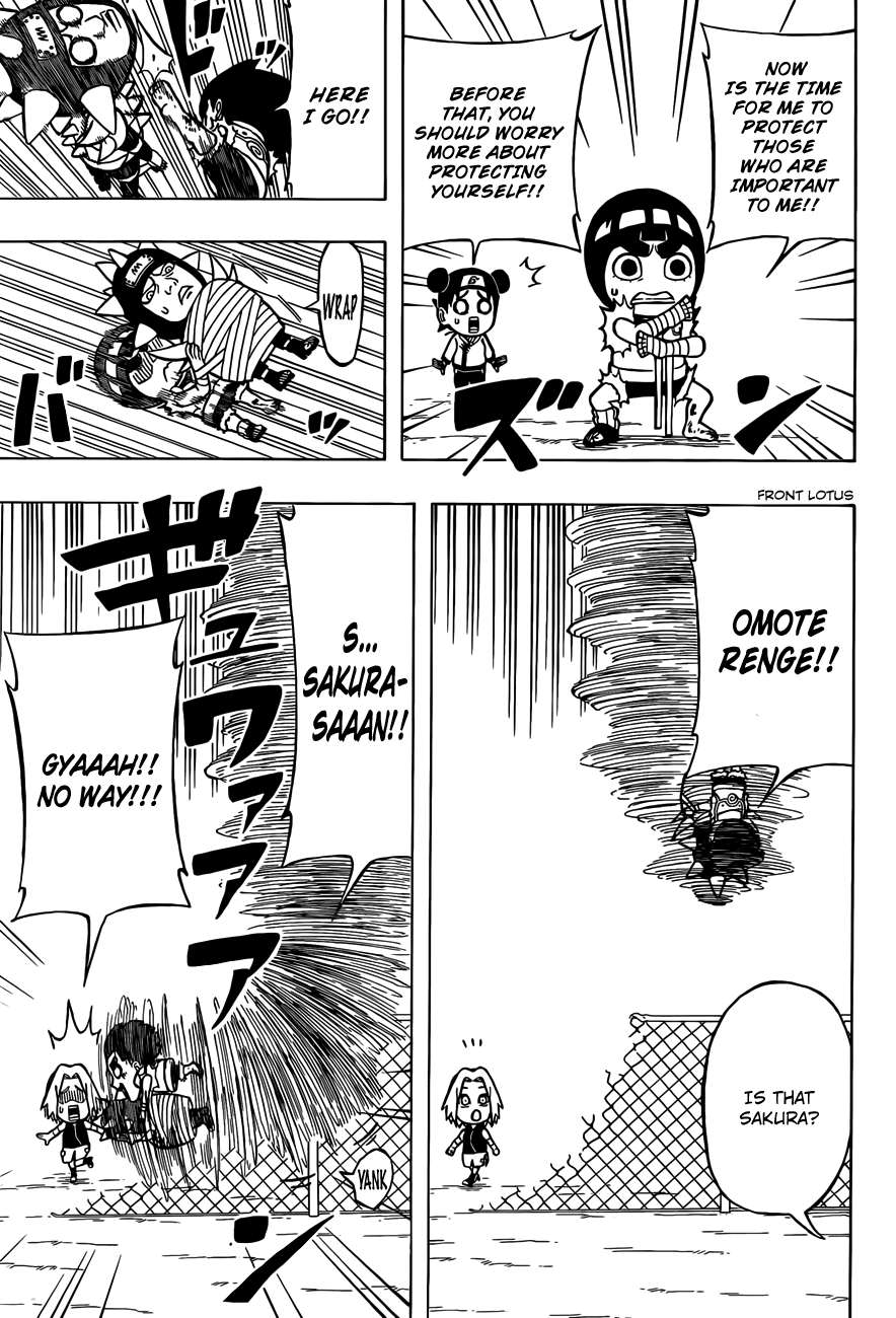 Rock Lee no Seishun Full-Power Ninden Chapter 10.5 page 11 - Chapter 10.5: Omake