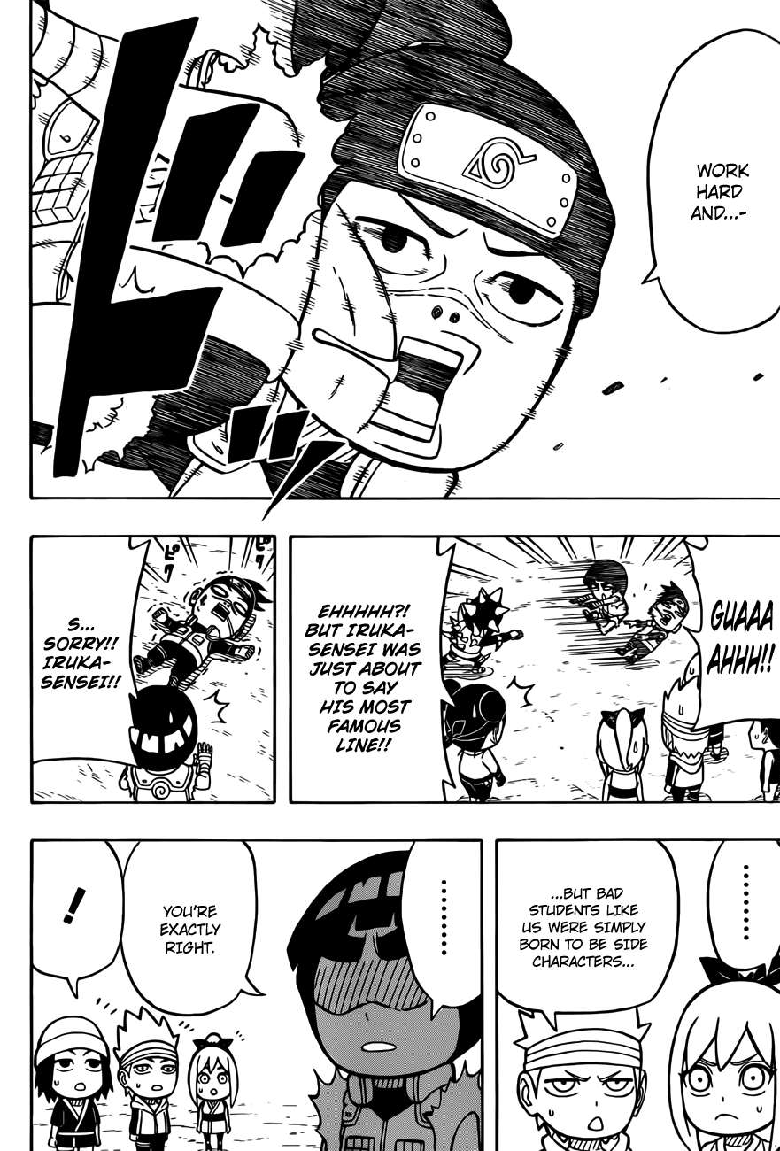 Rock Lee no Seishun Full-Power Ninden Chapter 10.5 page 14 - Chapter 10.5: Omake
