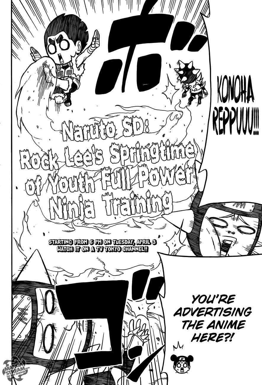 Rock Lee no Seishun Full-Power Ninden Chapter 10.5 page 16 - Chapter 10.5: Omake