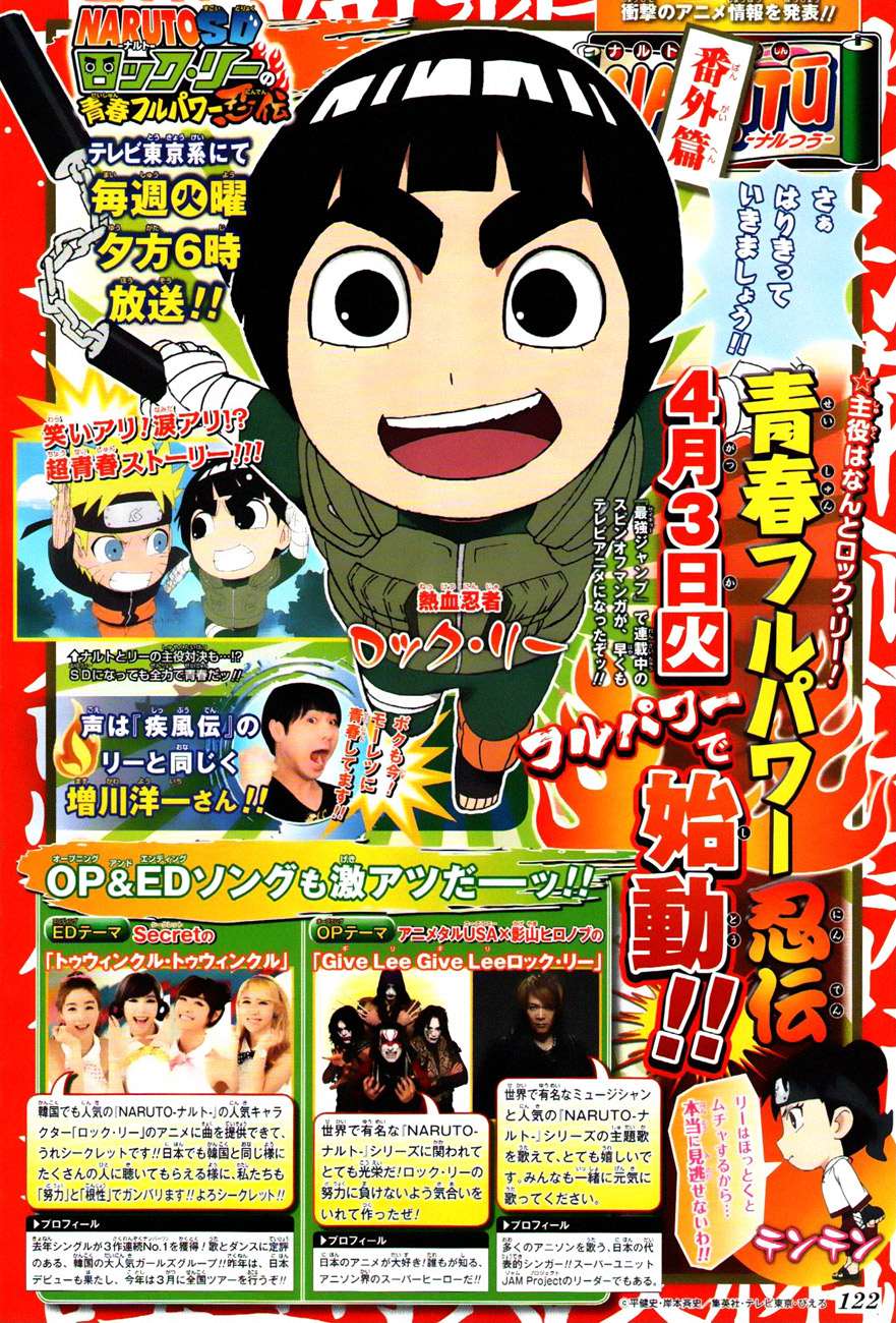 Rock Lee no Seishun Full-Power Ninden Chapter 10.5 page 18 - Chapter 10.5: Omake