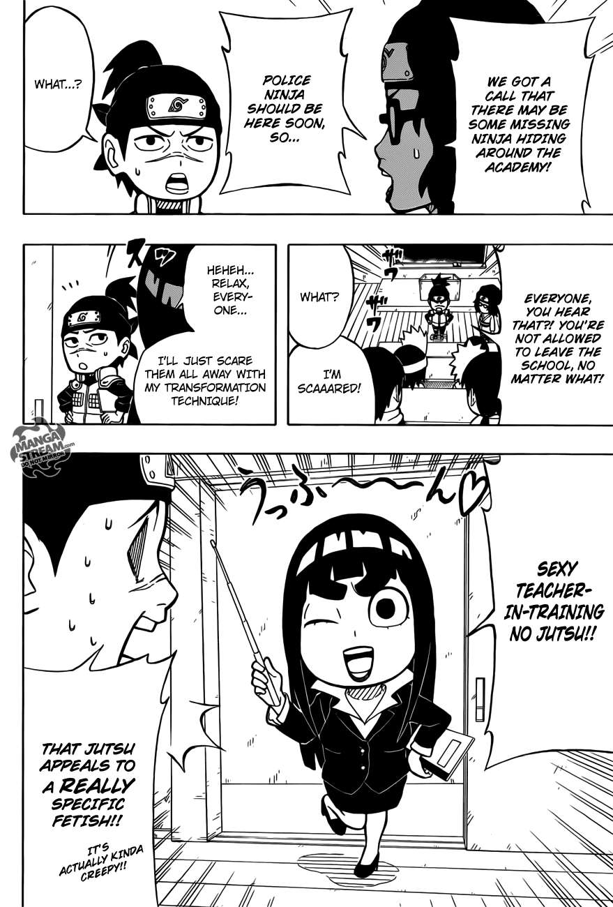 Rock Lee no Seishun Full-Power Ninden Chapter 10.5 page 4 - Chapter 10.5: Omake